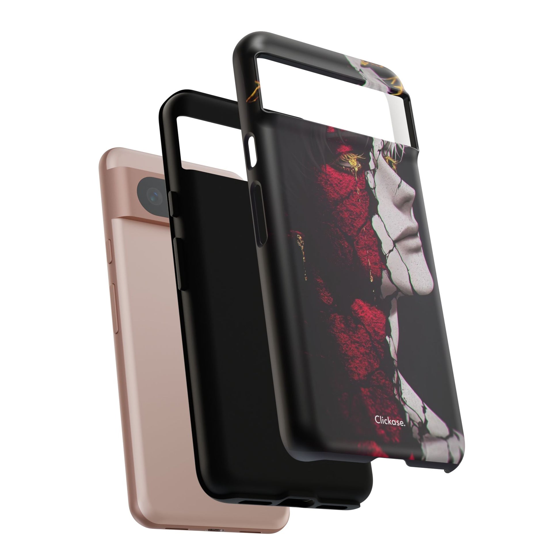 Duality Split Face Anime - Tough Phone Case by