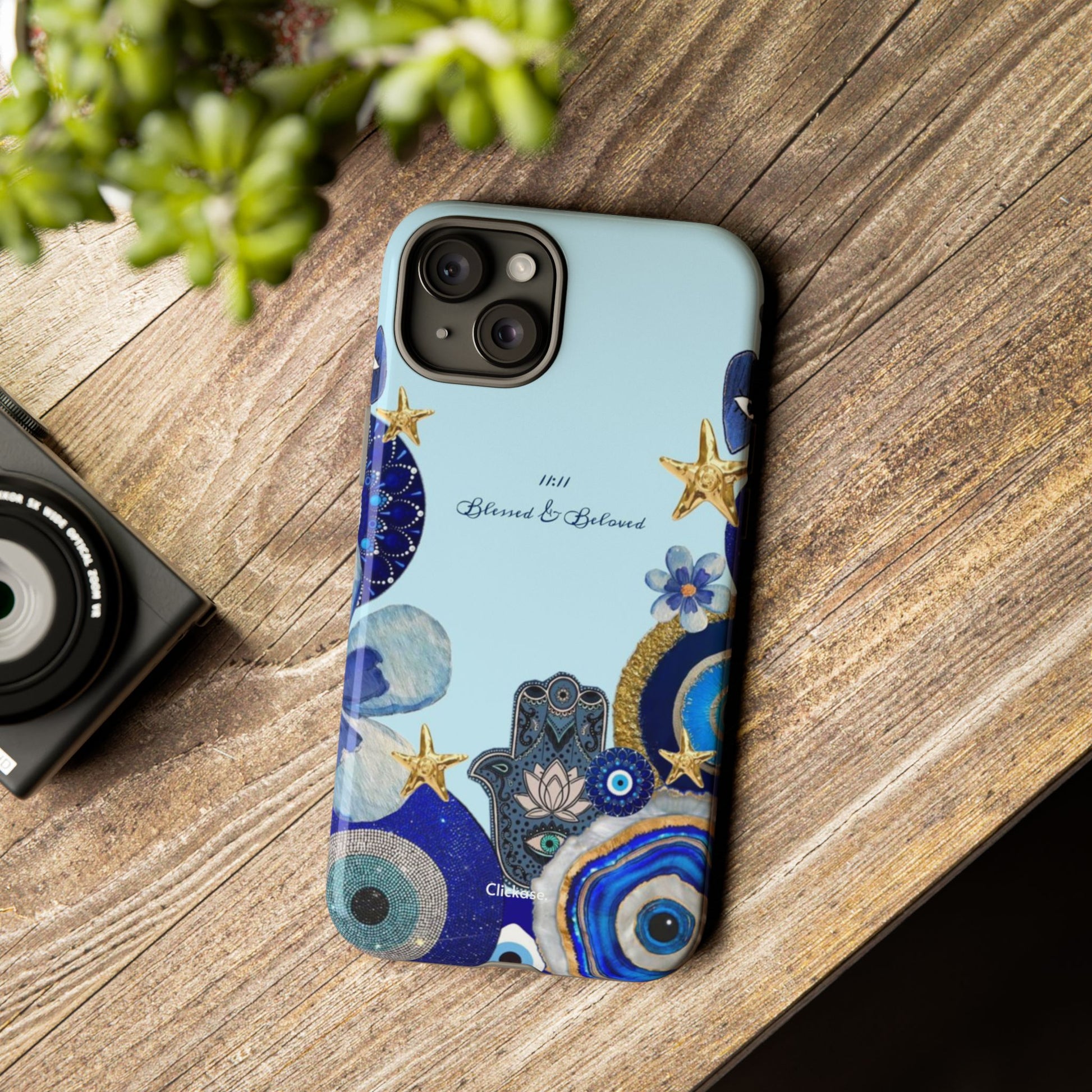 Hamsa Ocean-Inspired Tough Phone Case by