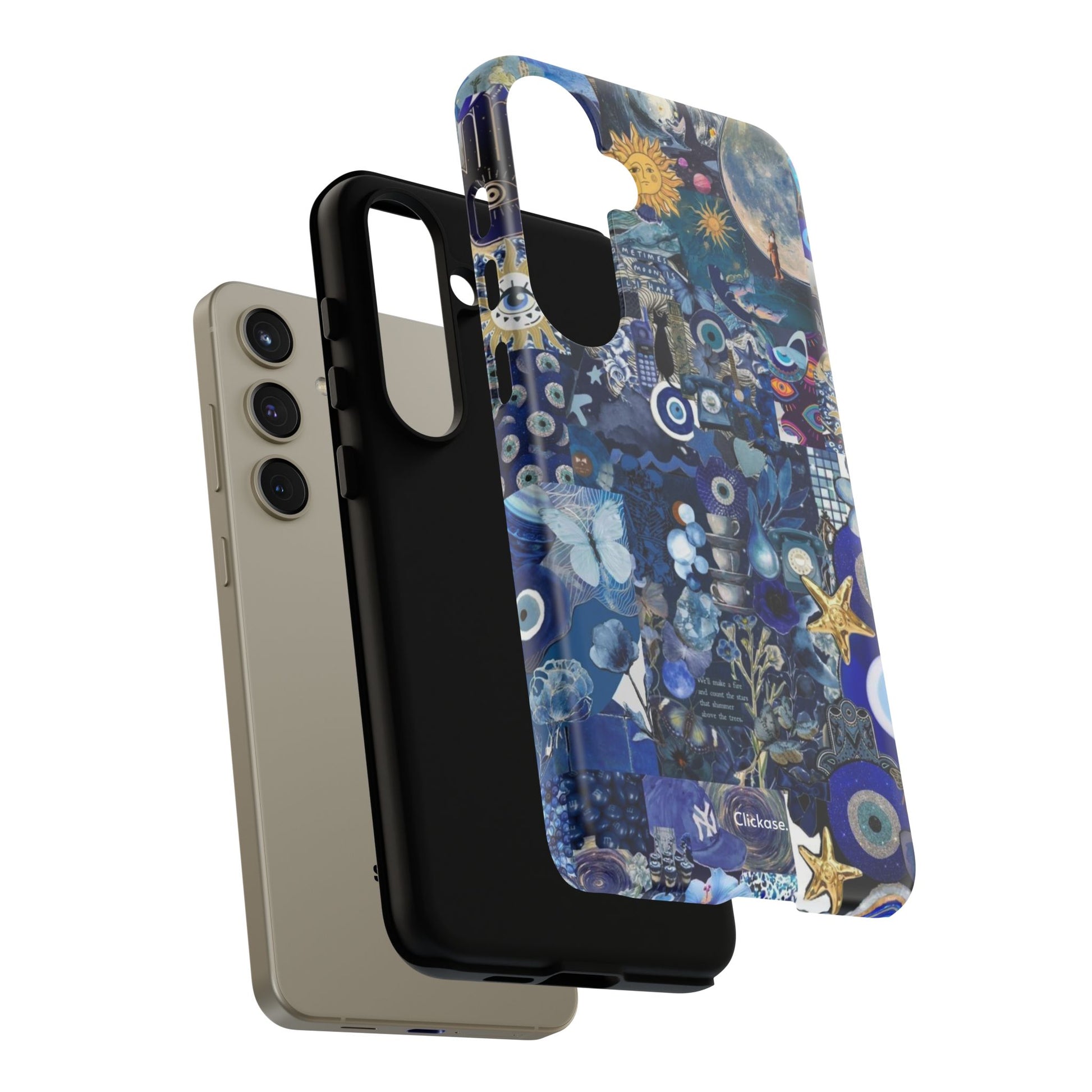 Bohemian Style Ocean-Inspired Tough Phone Case by