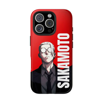 Sakamoto Tough Phone Case - Durable Anime Accessory, Gift for Fans, UnPhone CaseClickase®Sakamoto Tough Phone Case