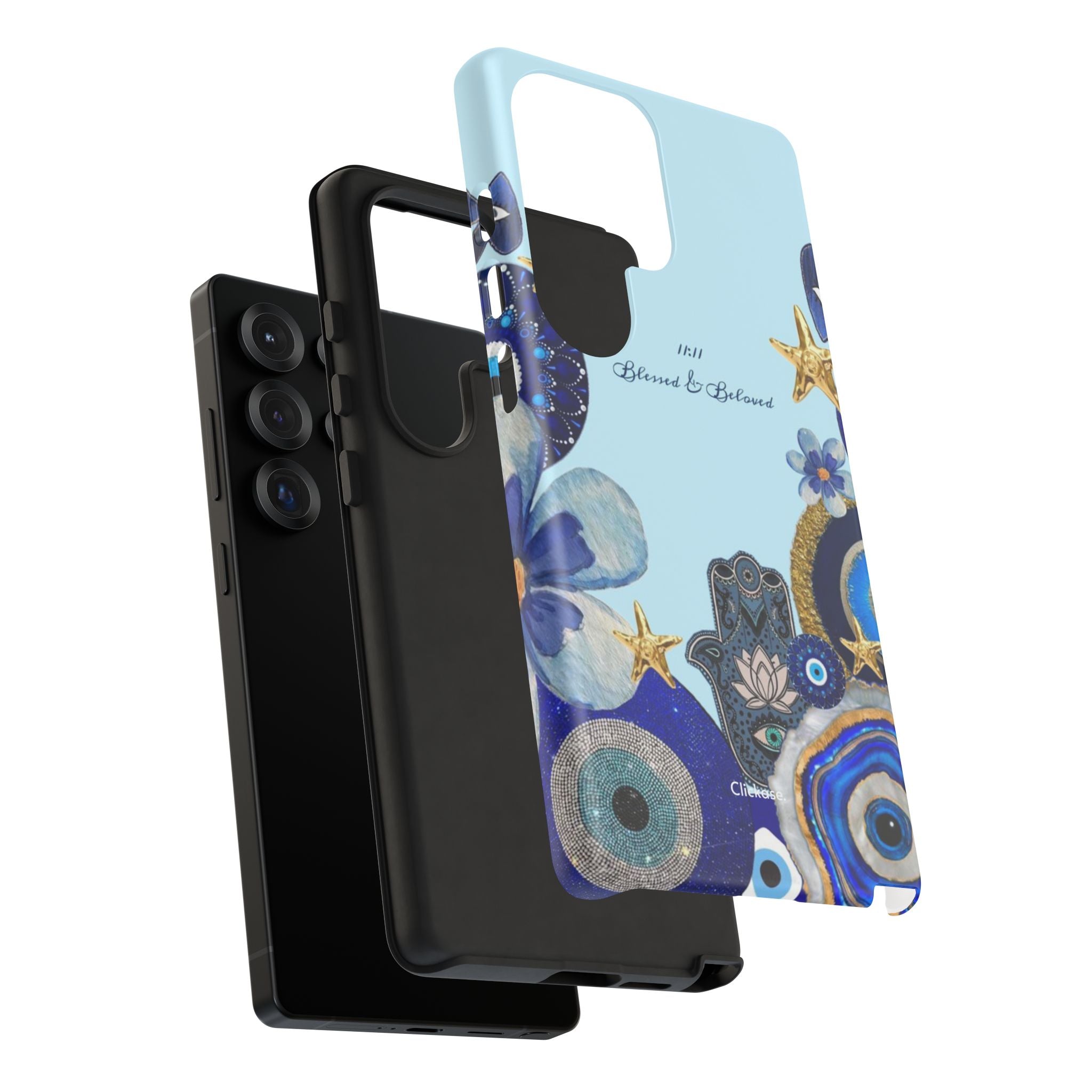 Hamsa Ocean-Inspired Tough Phone Case by