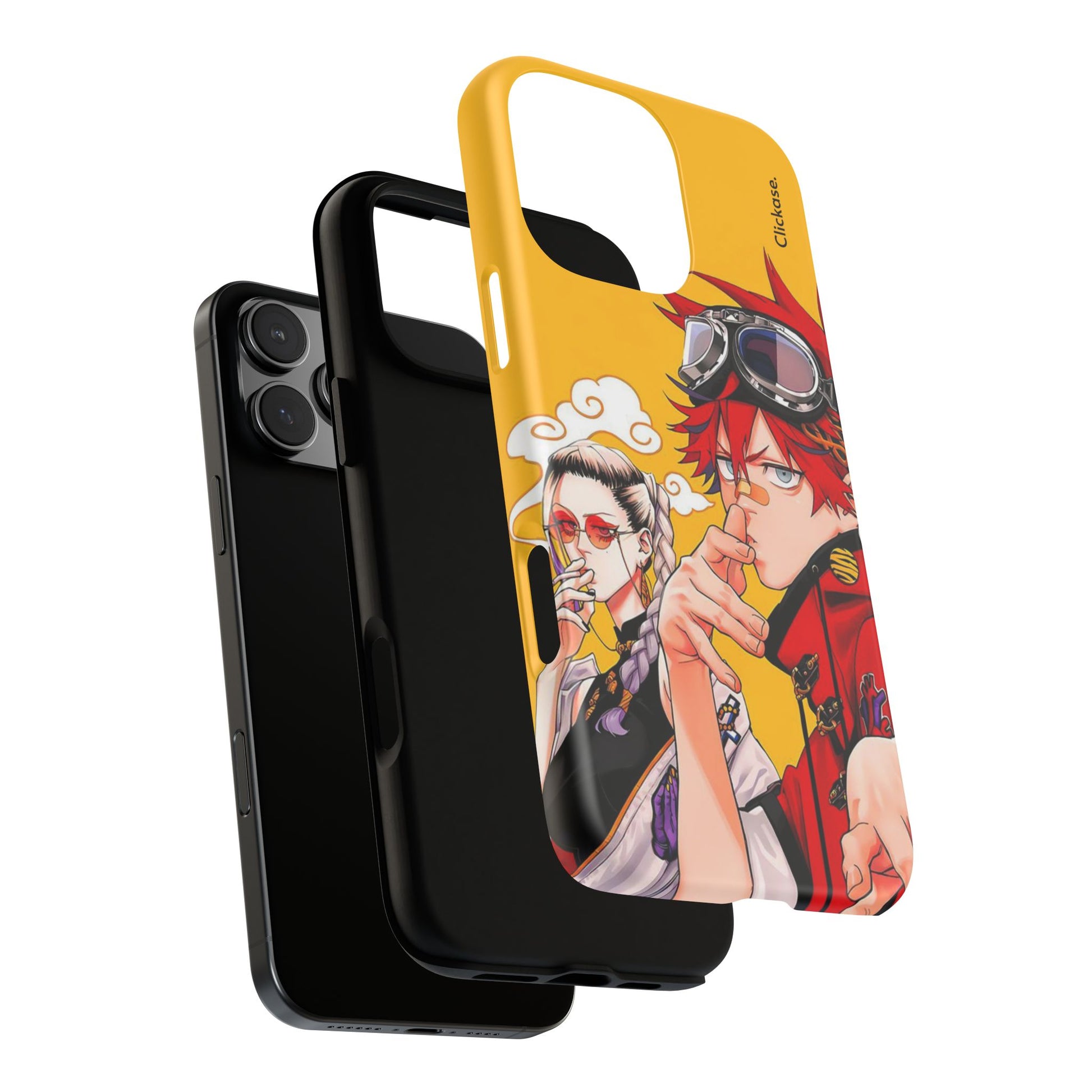 Alma & Tao Saotome - Gokurakugai Tough Phone Case by