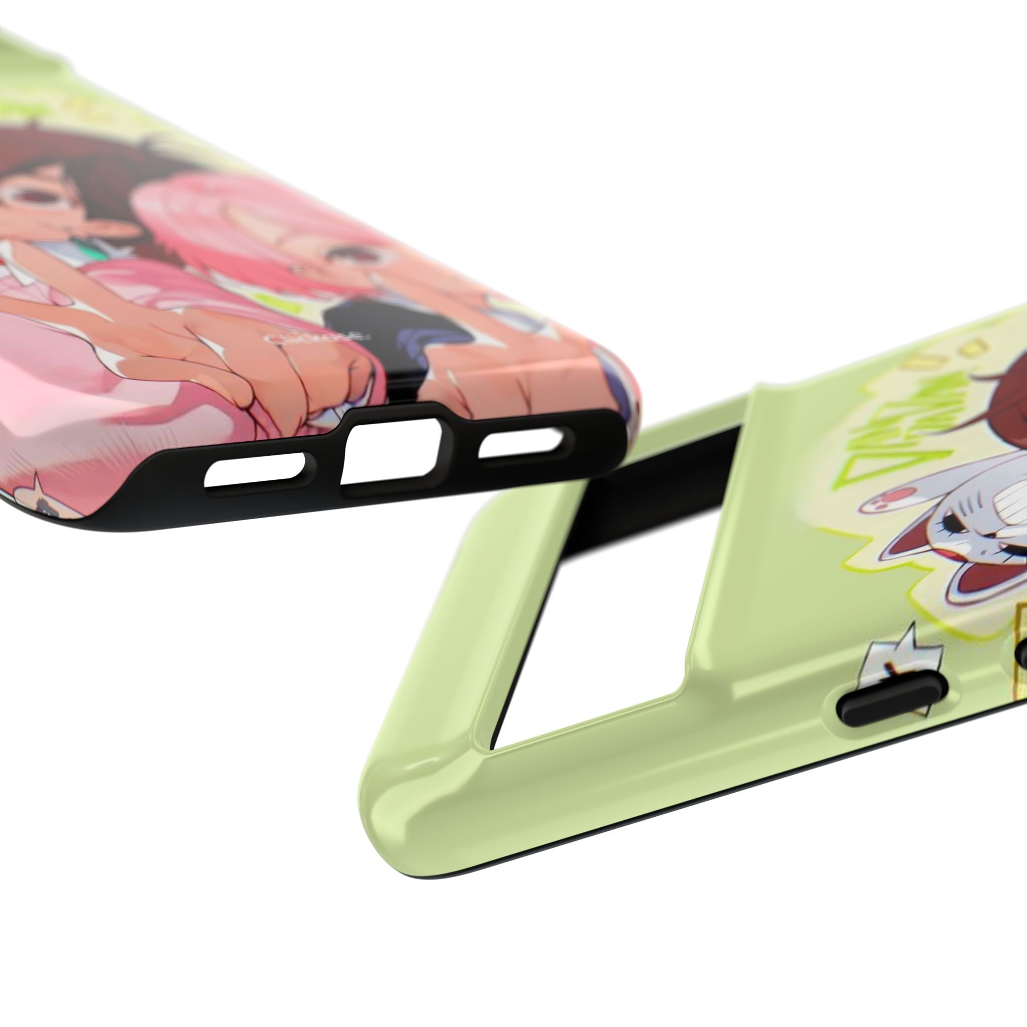 Momo & Aira - Dan Da Dan Tough Phone CasePhone CaseClickase®Momo & Aira