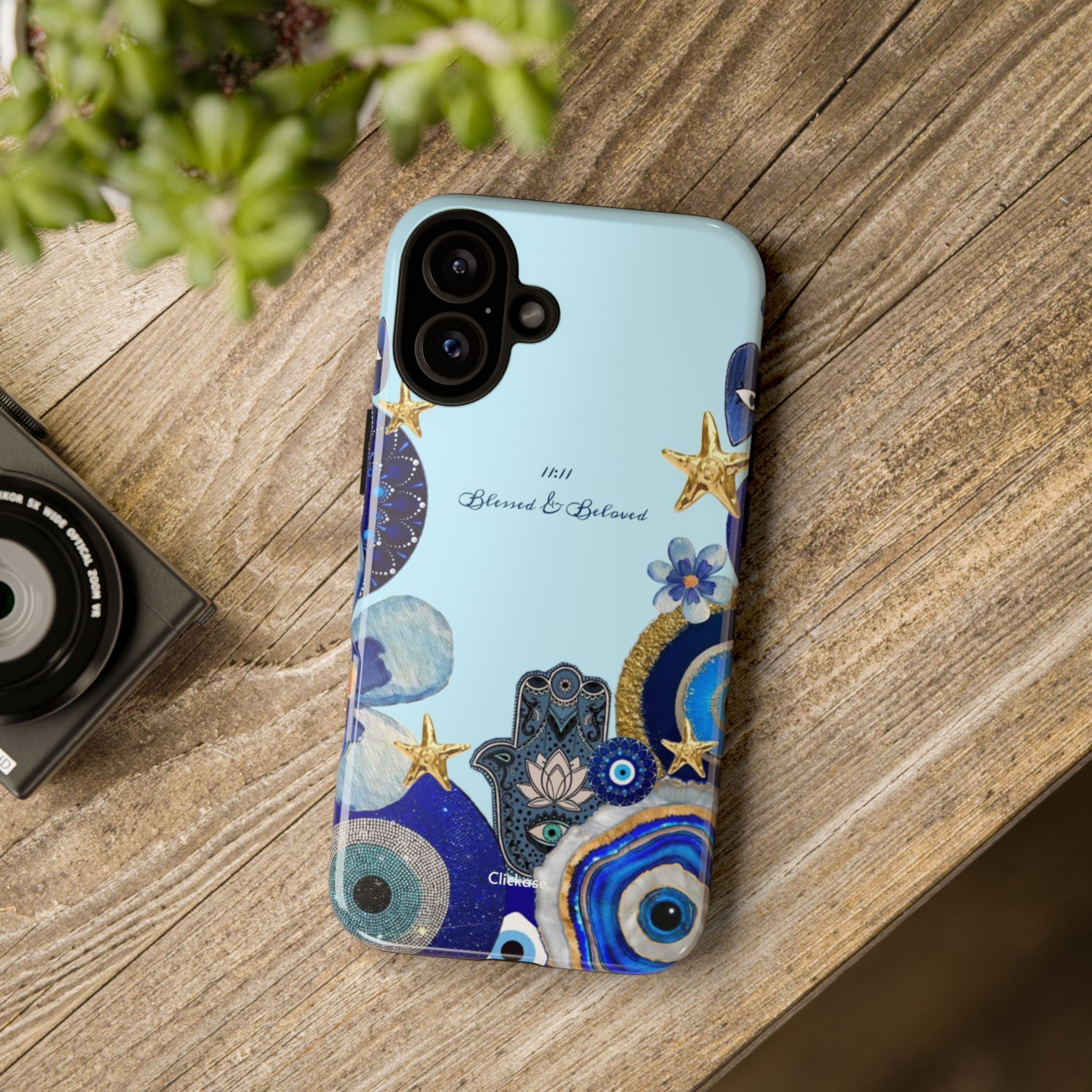 Hamsa Ocean-Inspired Tough Phone Case by