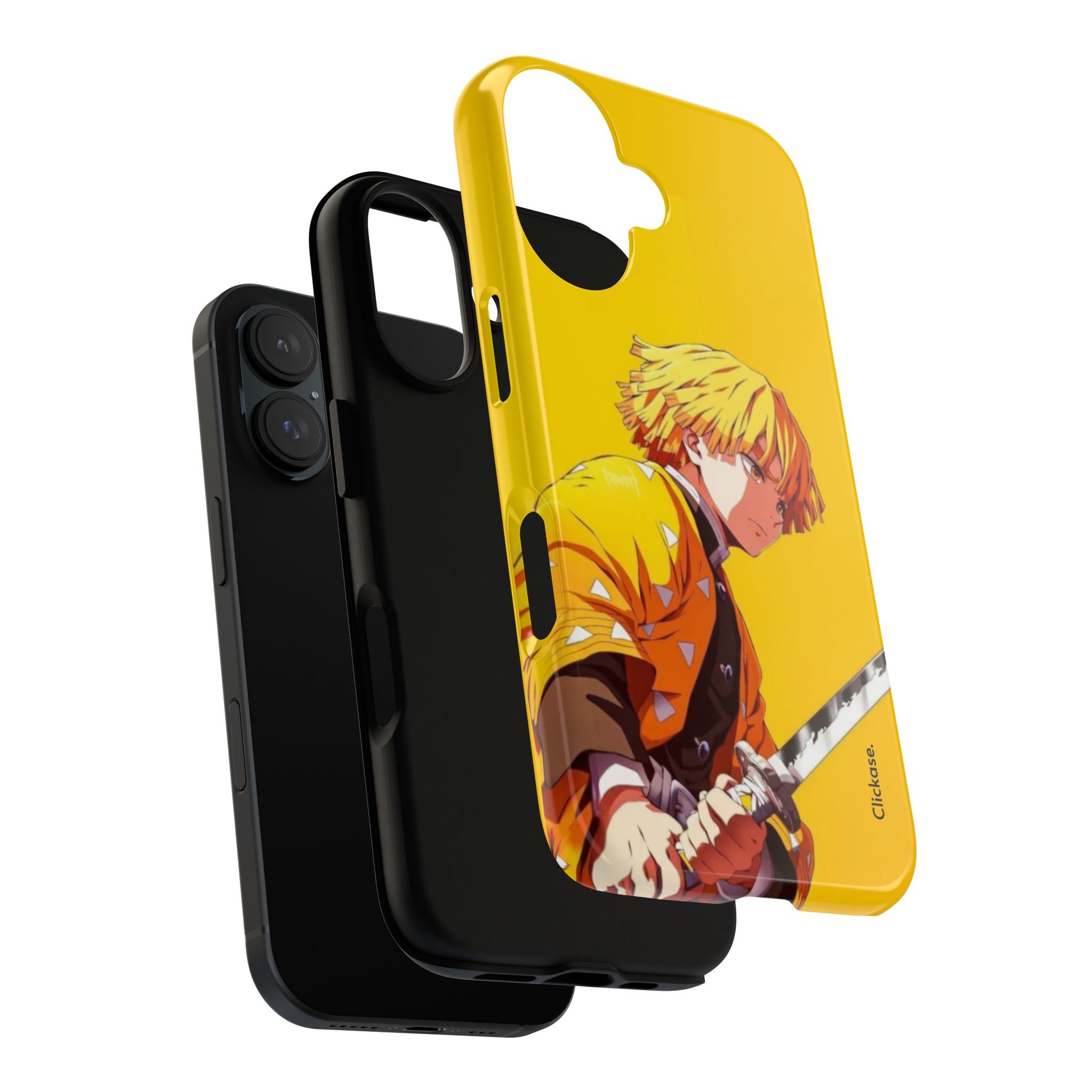 Zenitsu Agatsuma – Thunder Breathing Lightning Strike Tough Phone Case by