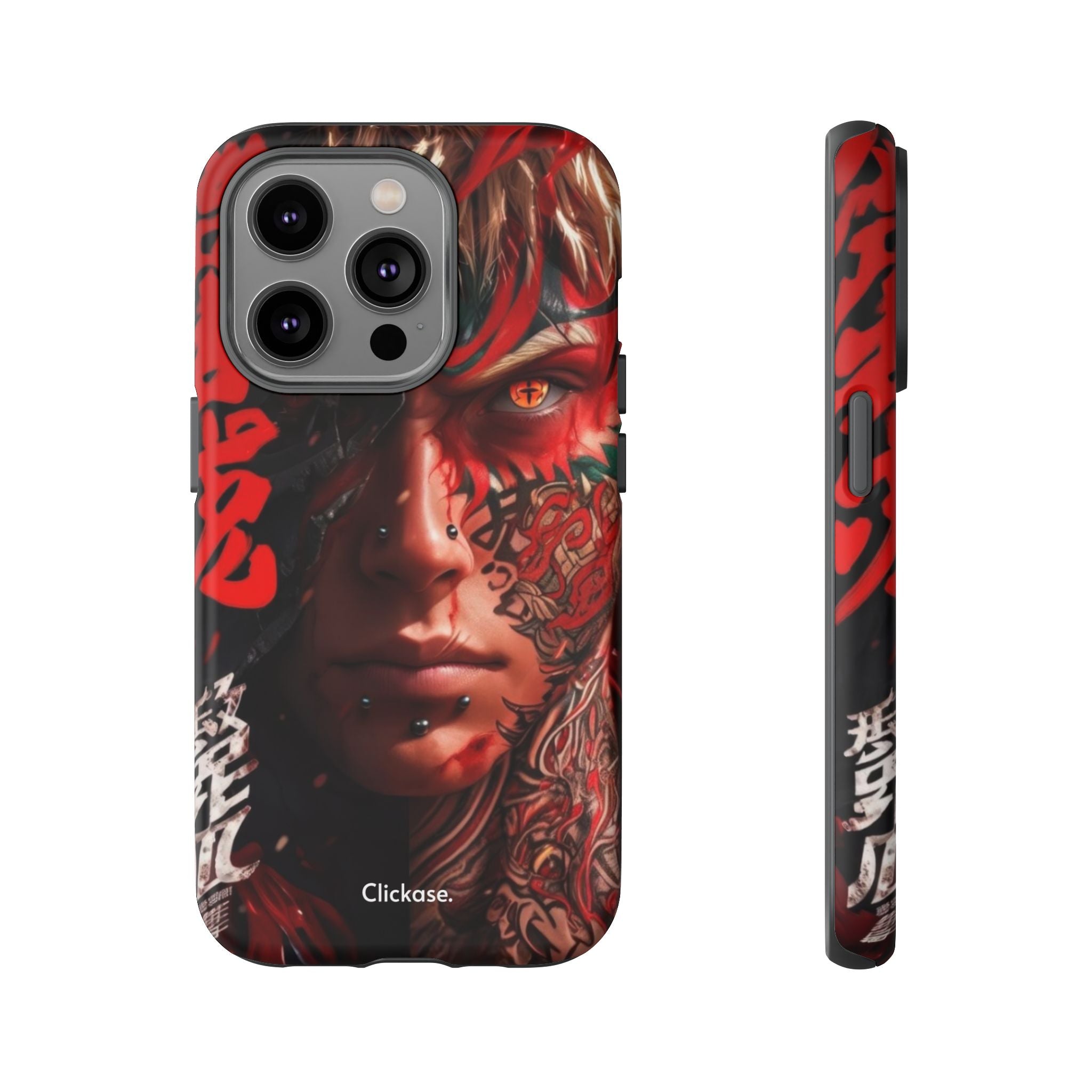 Evil Eye Anime - Tough Phone Case by