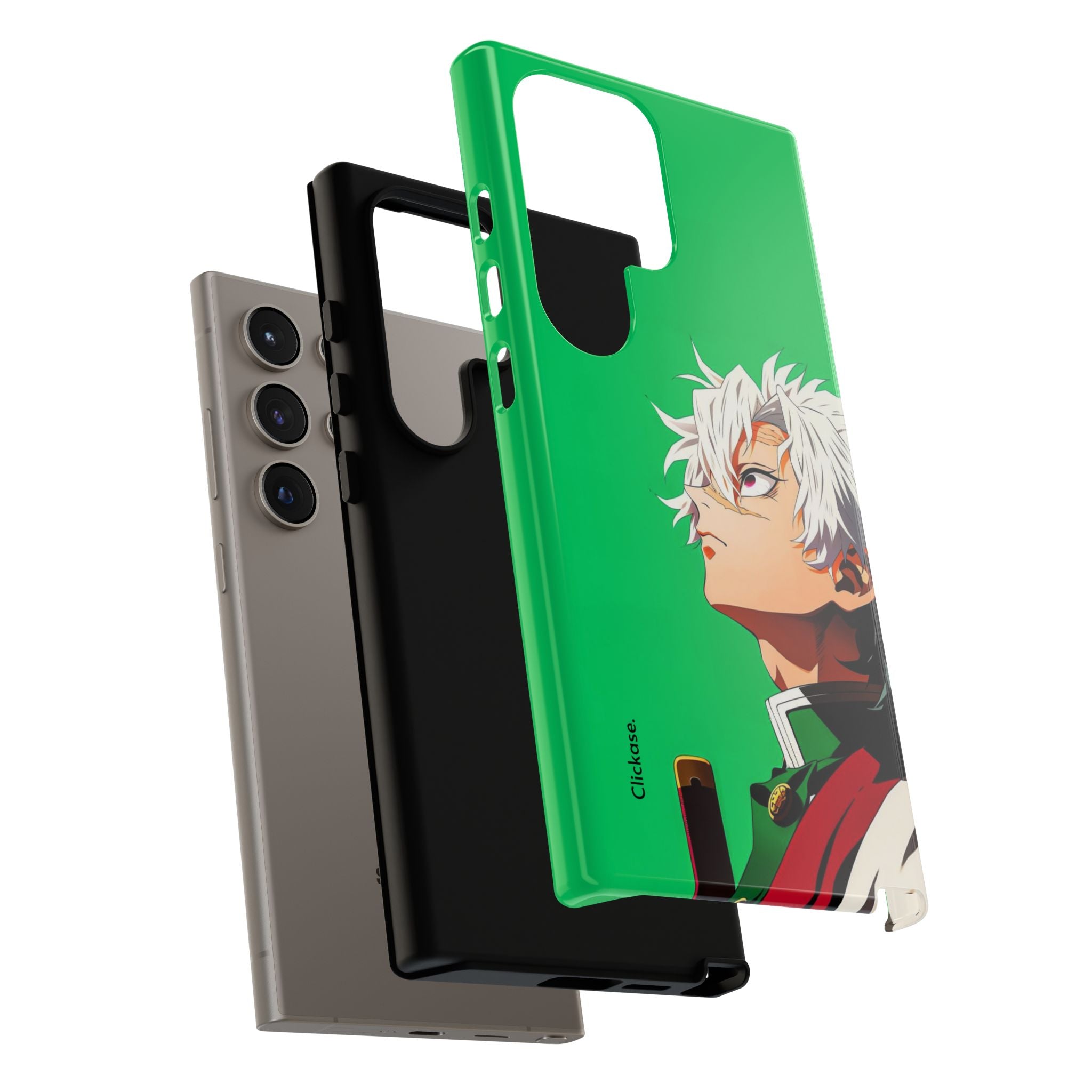 Sanemi Shinazugawa – Wind Hashira Fury Tough Phone Case by