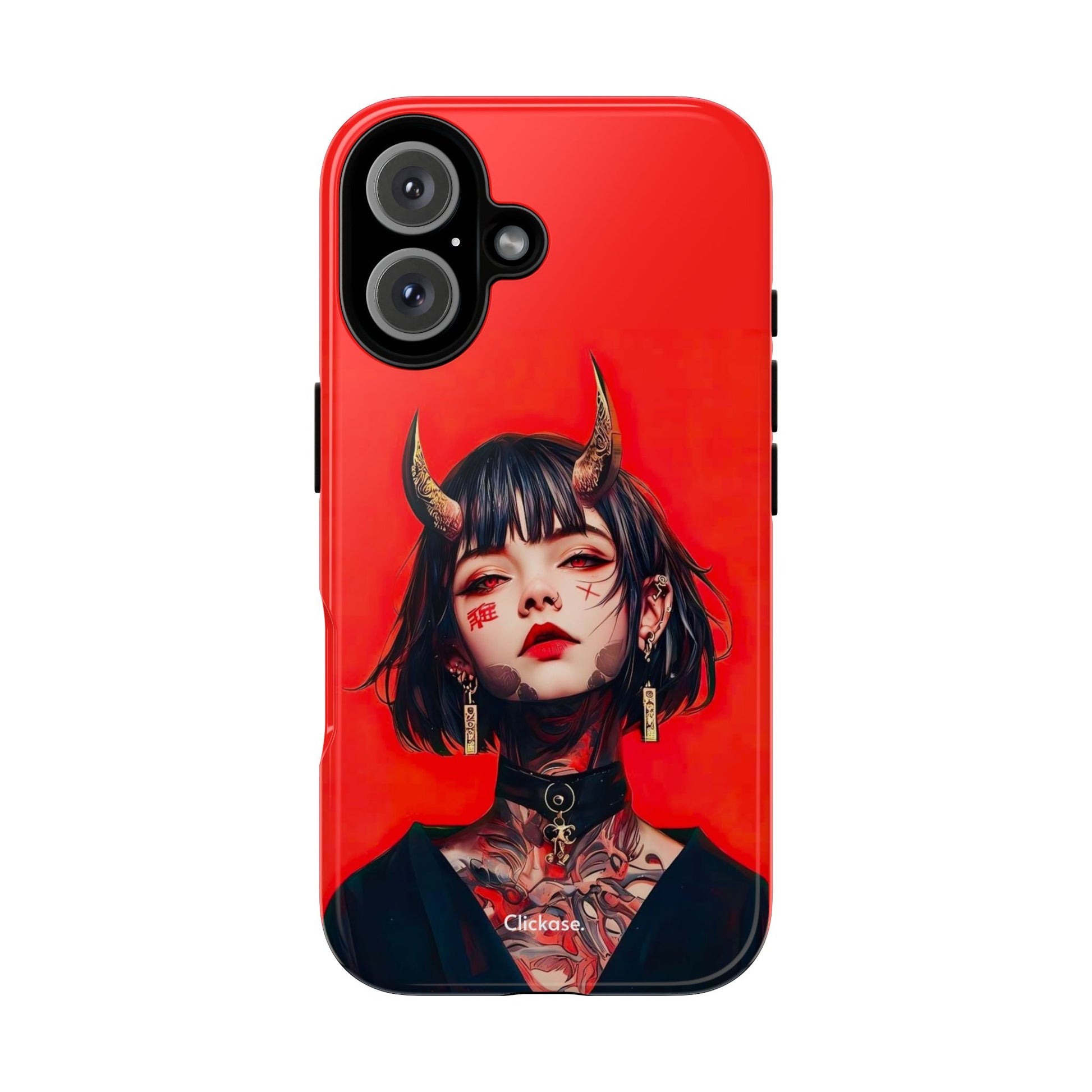 Stylish Phone Case with Edgy Design, Unique Phone Cover, Gothic Aesthetic Accessories, Trendy Cell Phone Case, Perfect Gift for Teens by