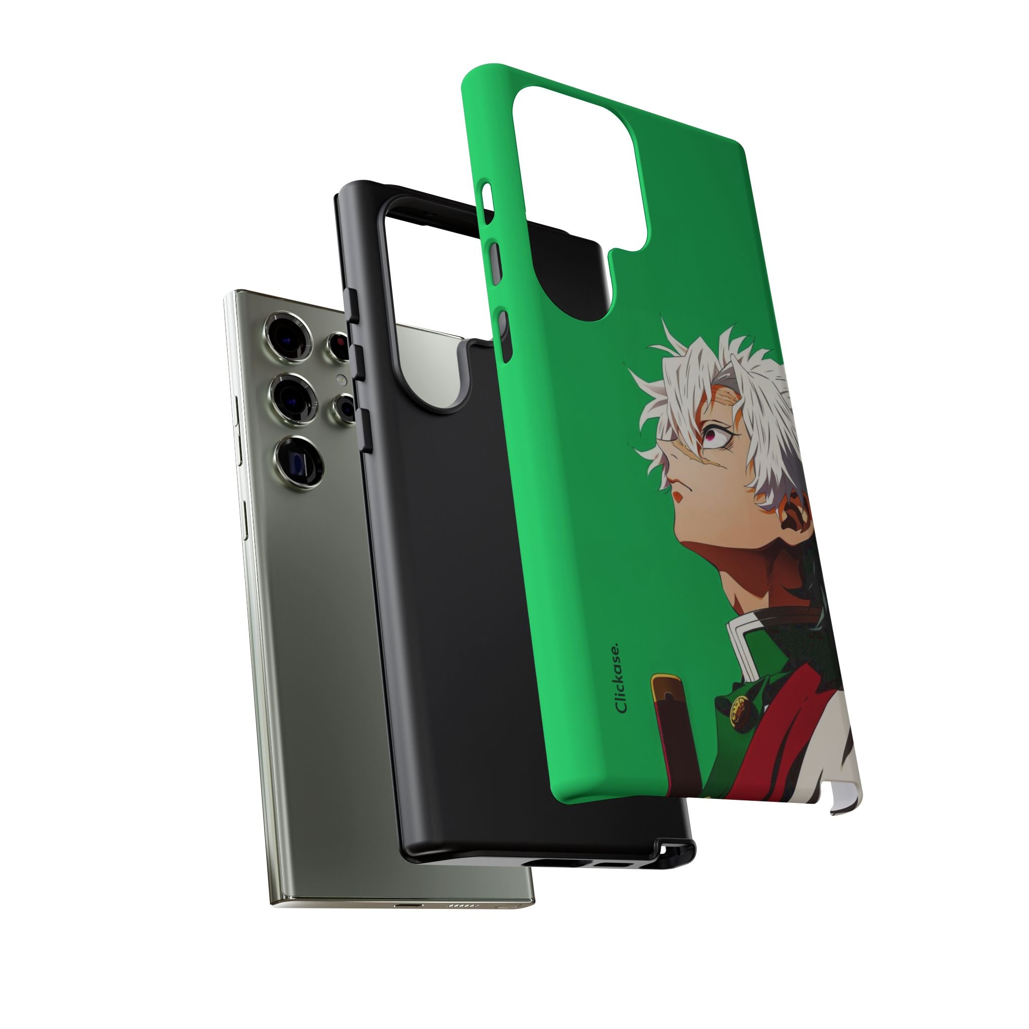 Sanemi Shinazugawa – Wind Hashira Fury Tough Phone Case by