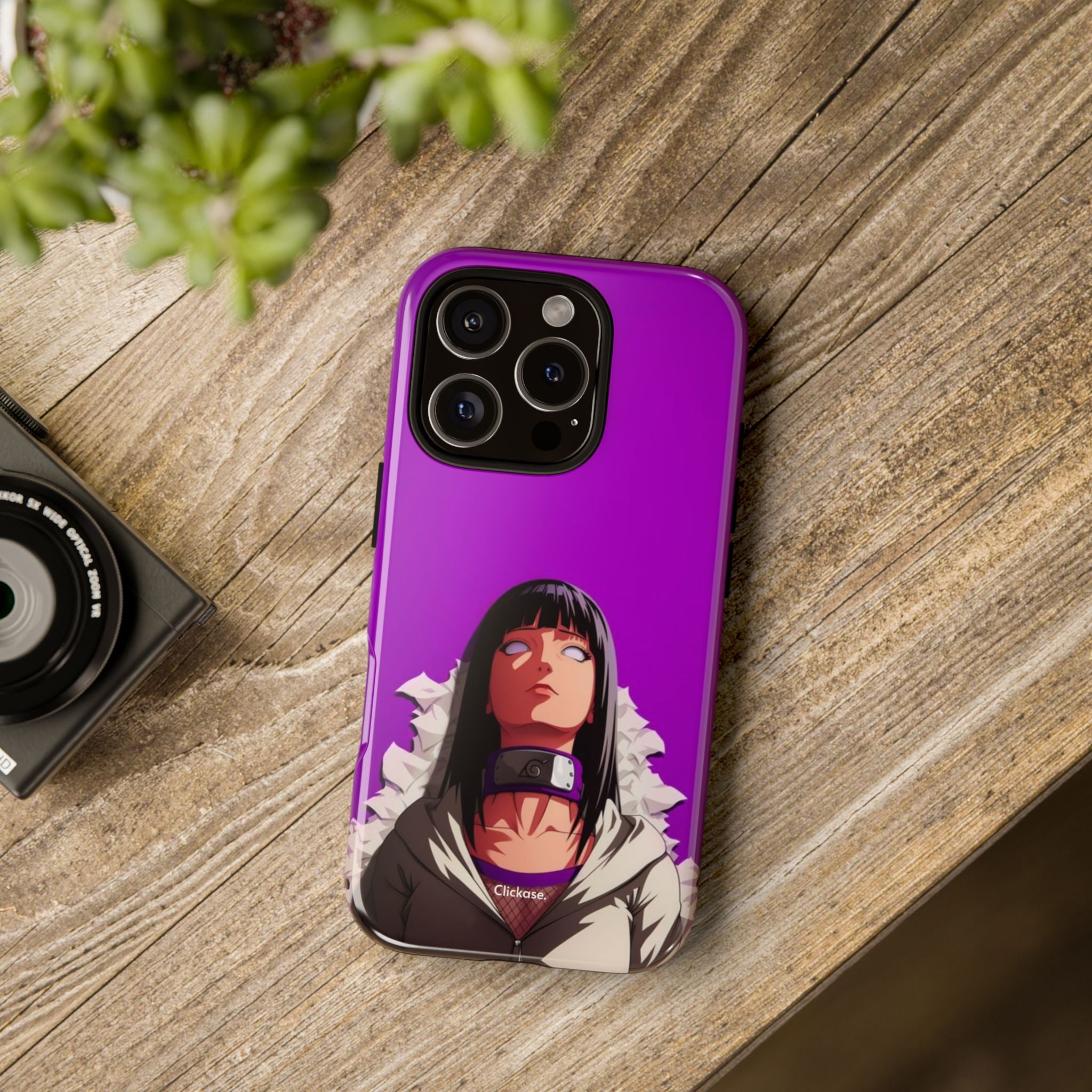 Hinata Hyuga - Naruto Tough Phone CasePhone CaseClickase®Hinata Hyuga - Naruto