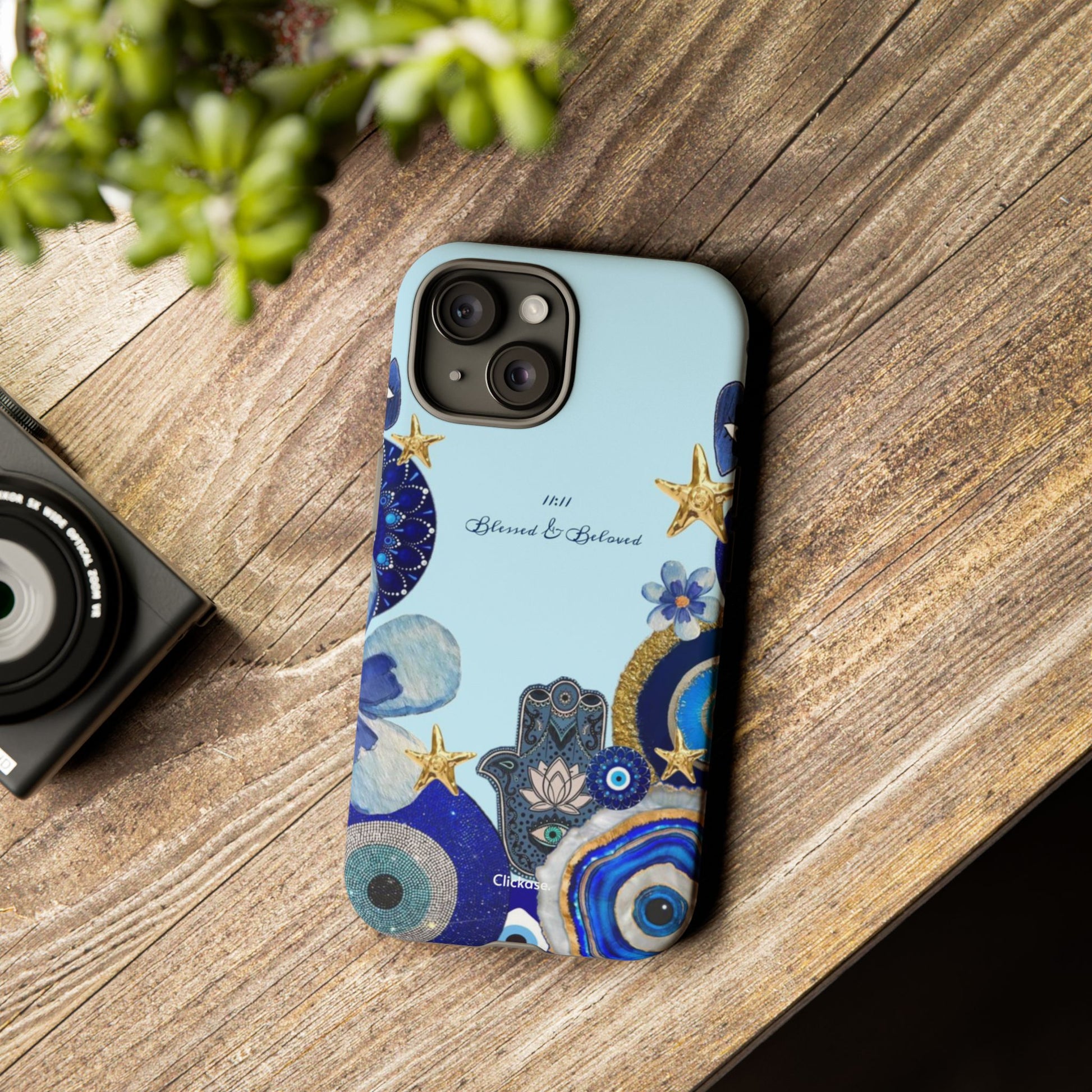 Hamsa Ocean-Inspired Tough Phone Case by