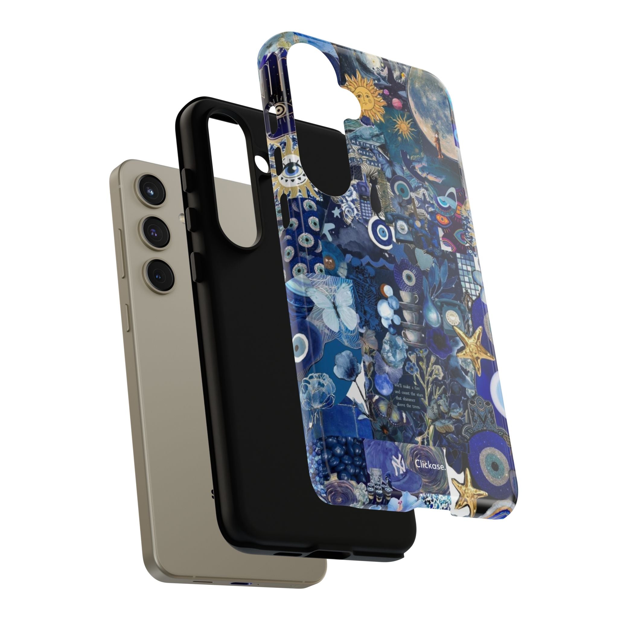 Bohemian Style Ocean-Inspired Tough Phone Case by
