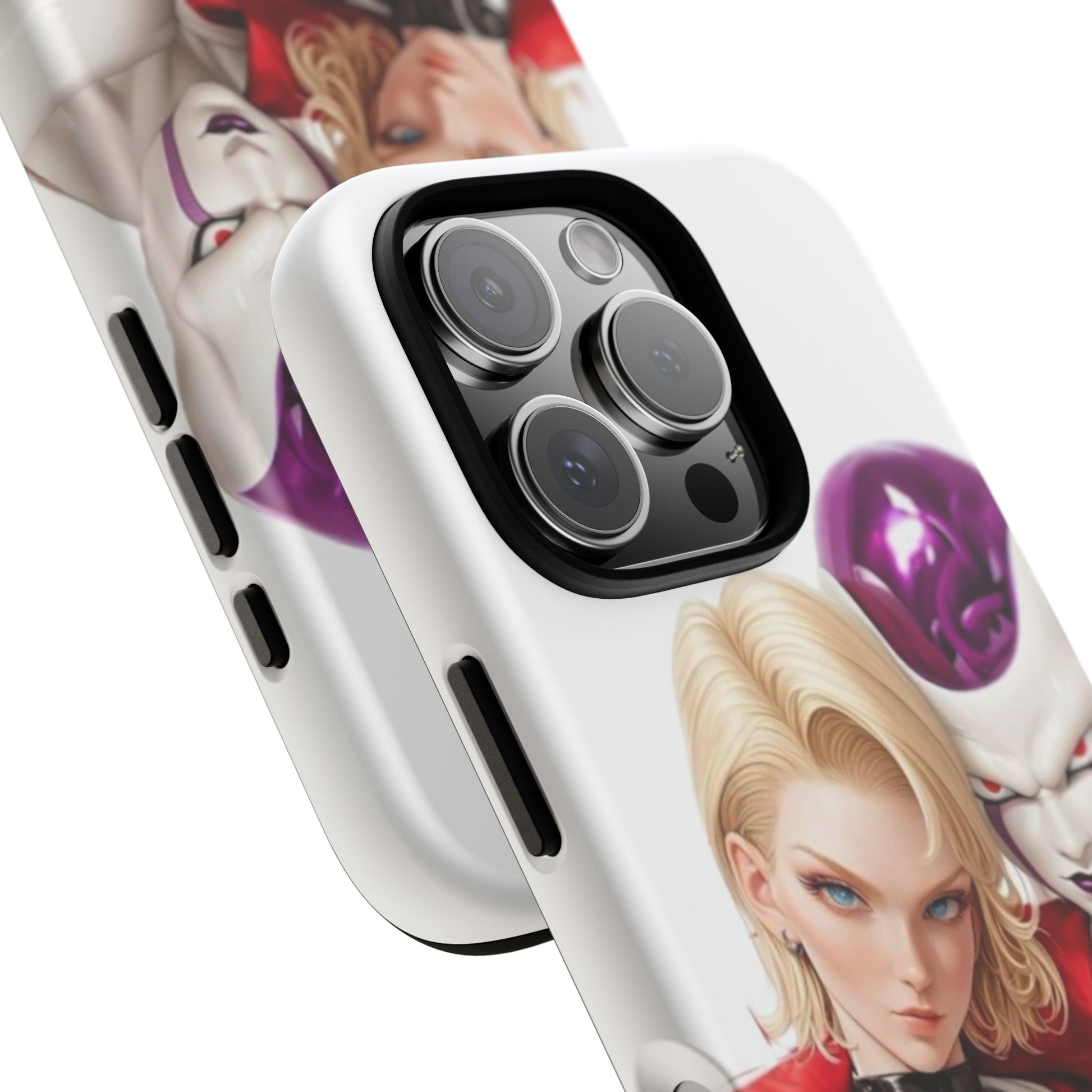 Frieza & Android 18 – Ultimate Power Duo Tough Phone Case by