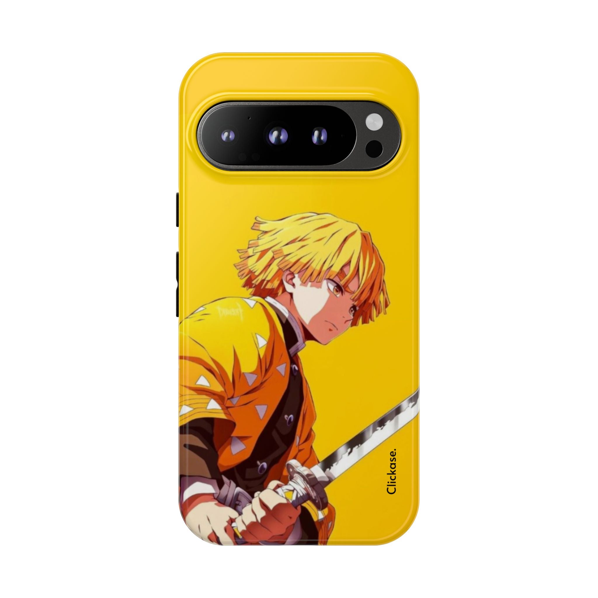 Zenitsu Agatsuma – Thunder Breathing Lightning Strike Tough Phone Case by
