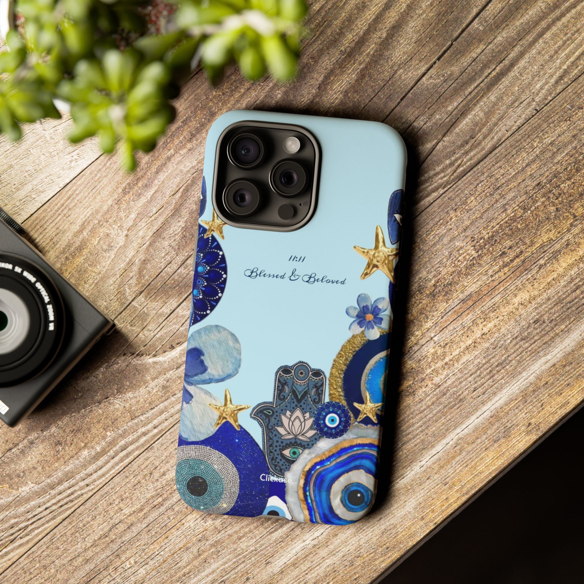 Hamsa Ocean-Inspired Tough Phone Case by