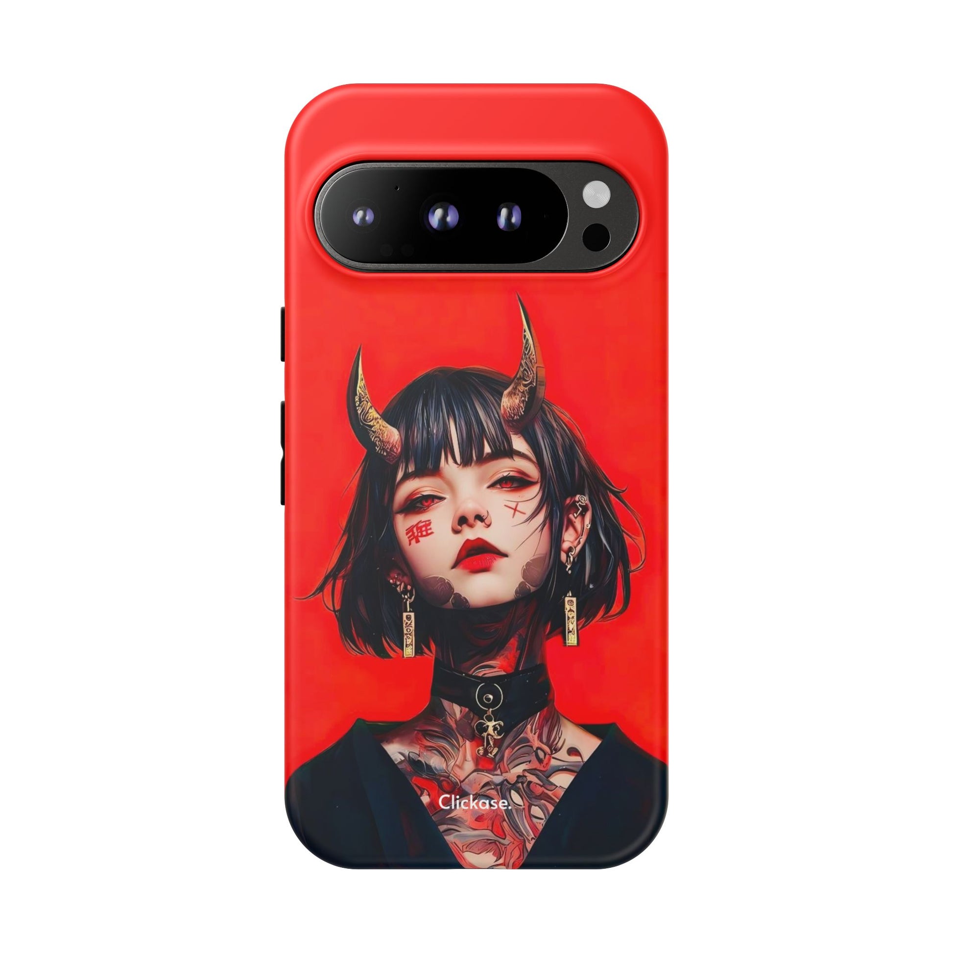 Stylish Phone Case with Edgy Design, Unique Phone Cover, Gothic Aesthetic Accessories, Trendy Cell Phone Case, Perfect Gift for Teens by