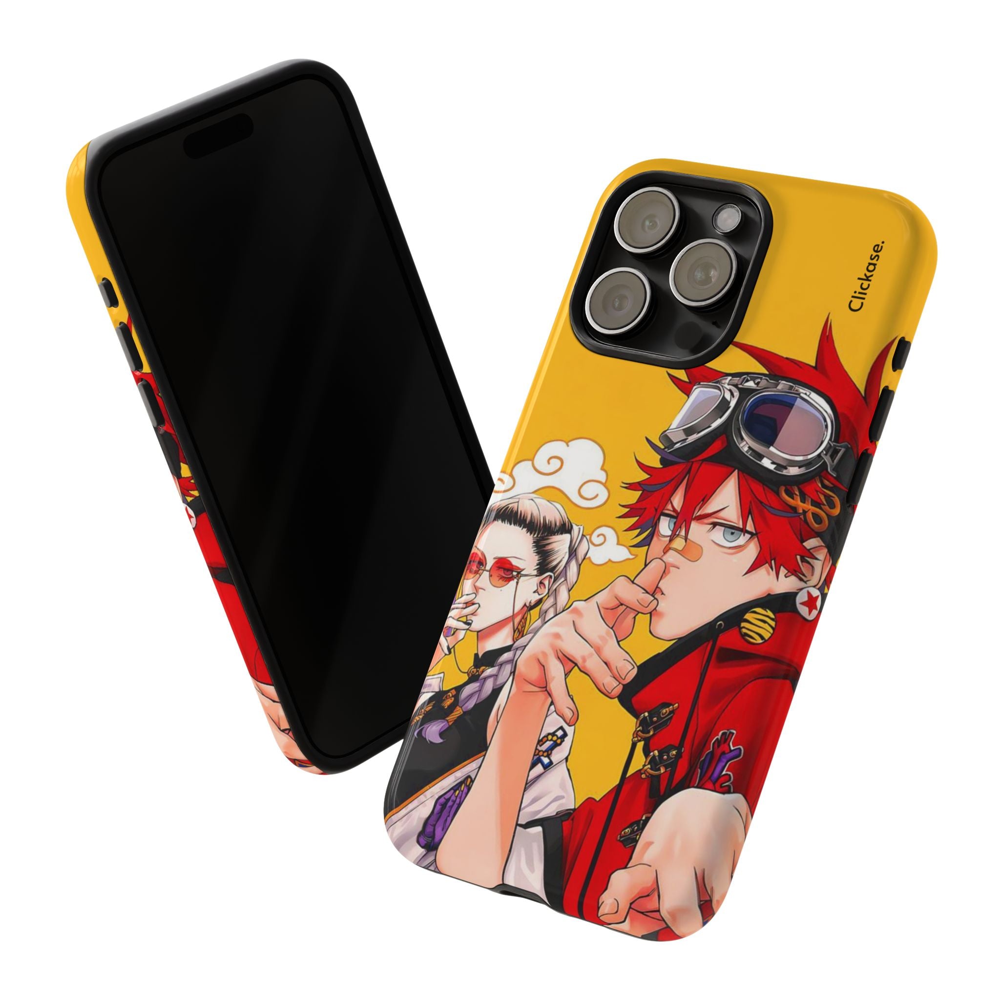Alma & Tao Saotome - Gokurakugai Tough Phone Case by