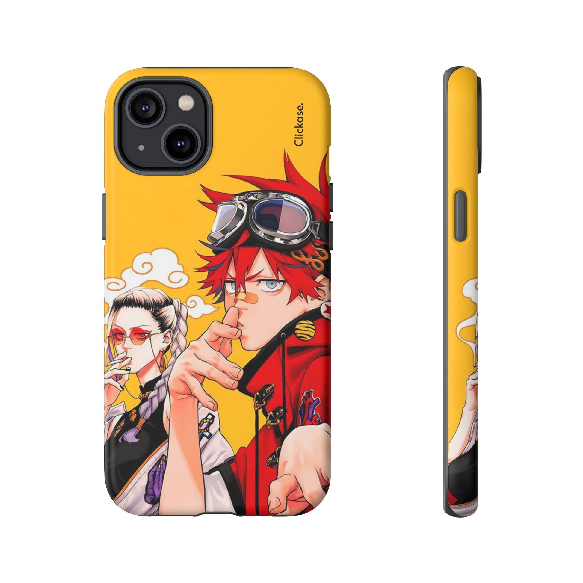 Alma & Tao Saotome - Gokurakugai Tough Phone Case by
