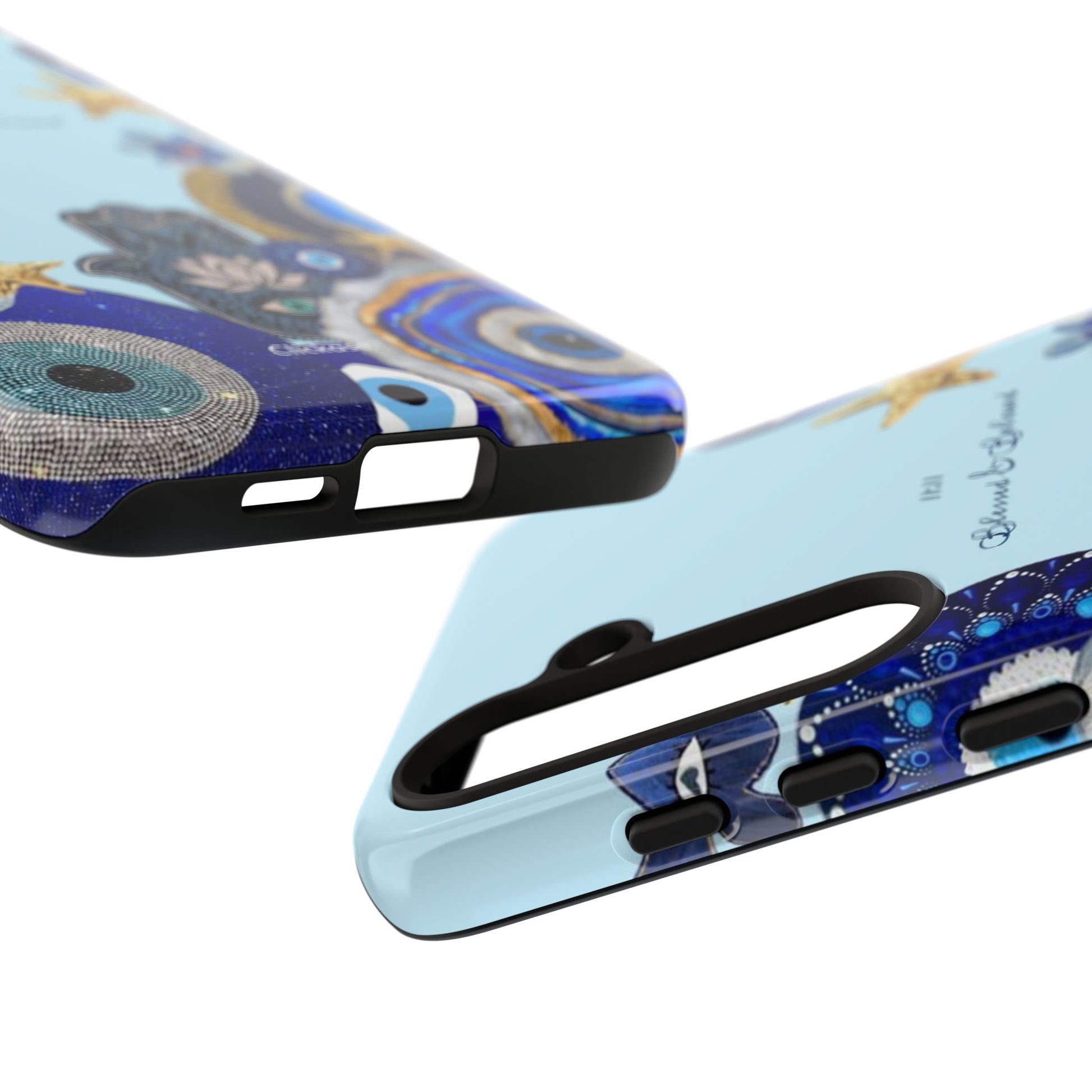 Hamsa Ocean-Inspired Tough Phone Case by