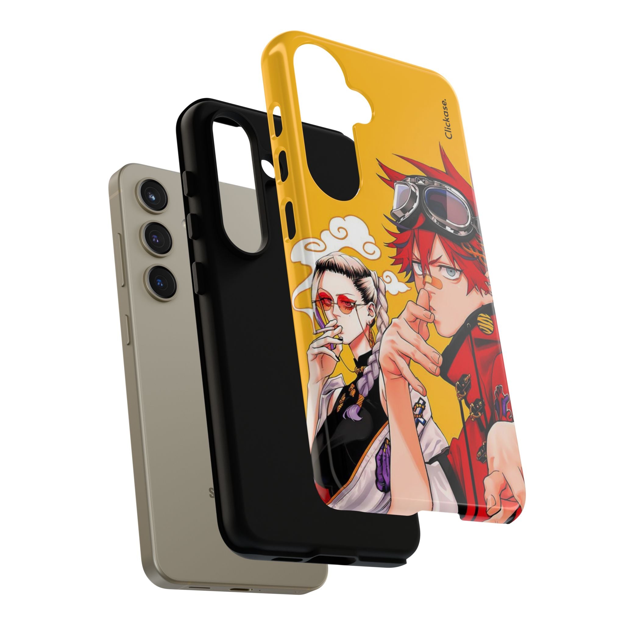 Alma & Tao Saotome - Gokurakugai Tough Phone Case by