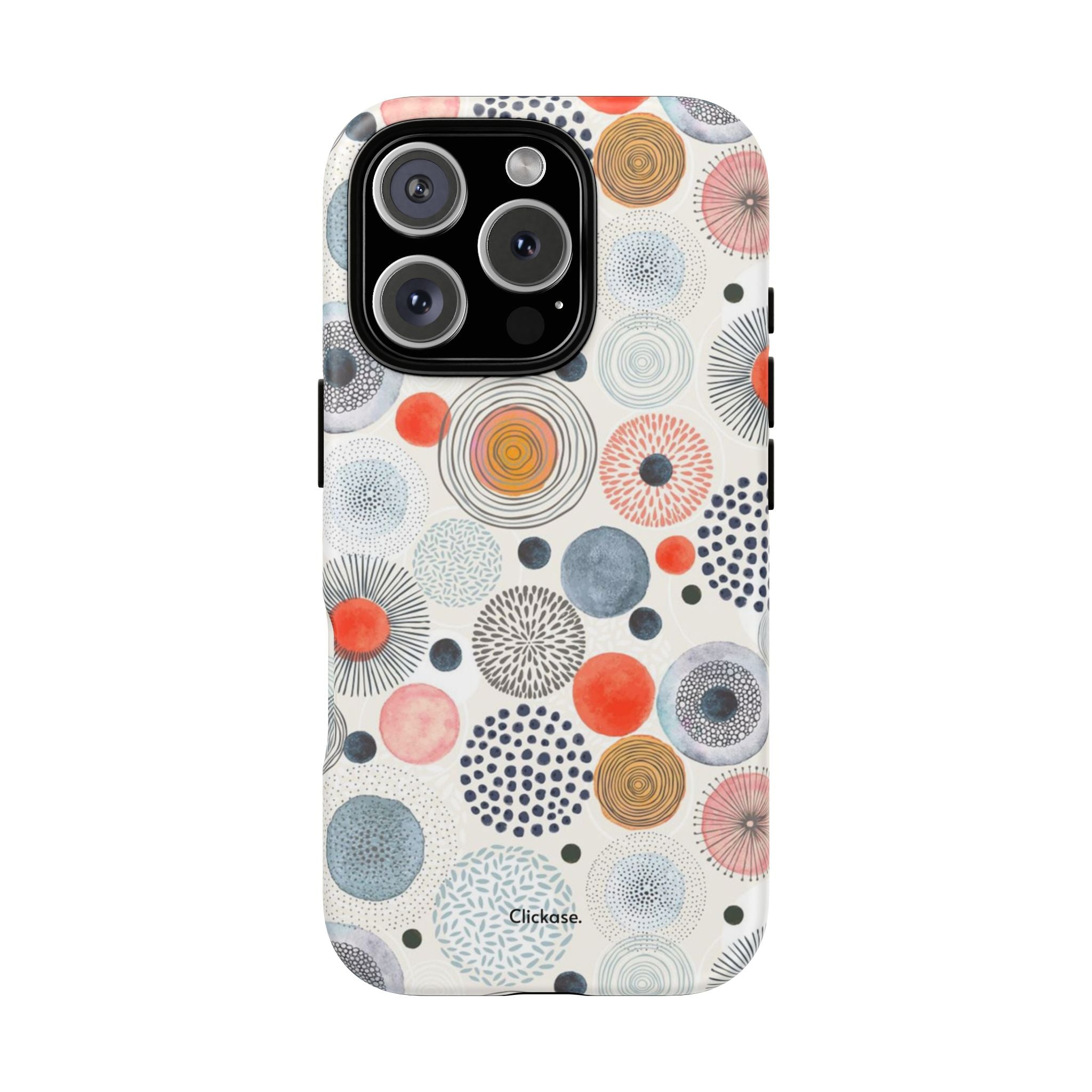 Colorful Abstract Tough Phone Case by