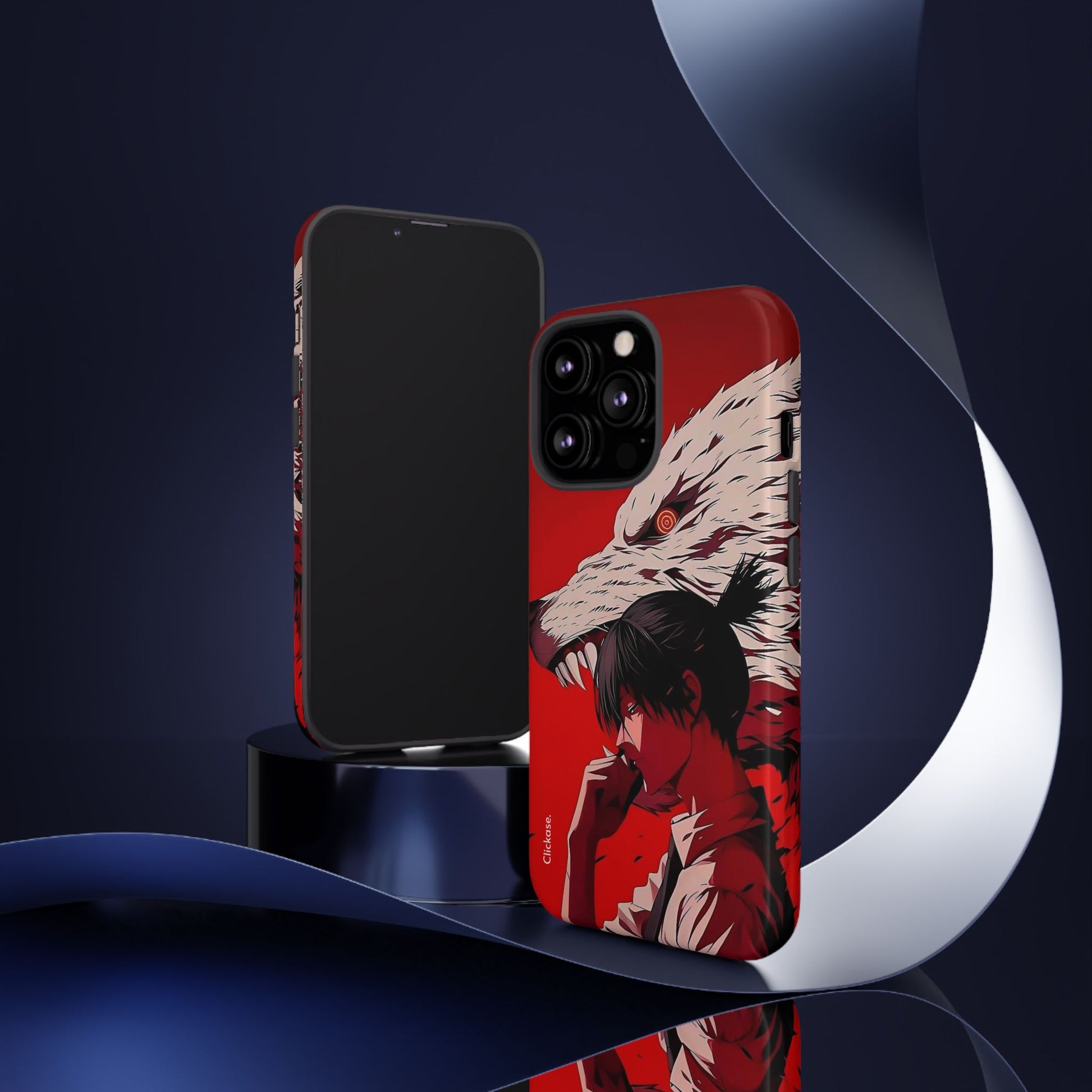 Samurai Wolf - Tough Phone Case by