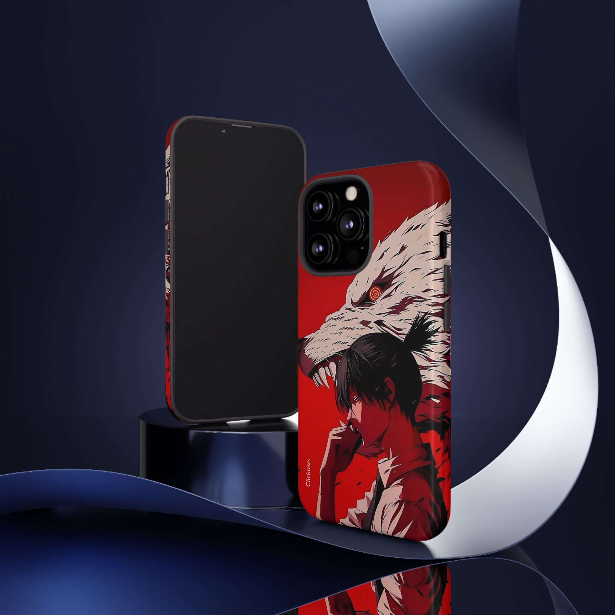 Samurai Wolf - Tough Phone Case by