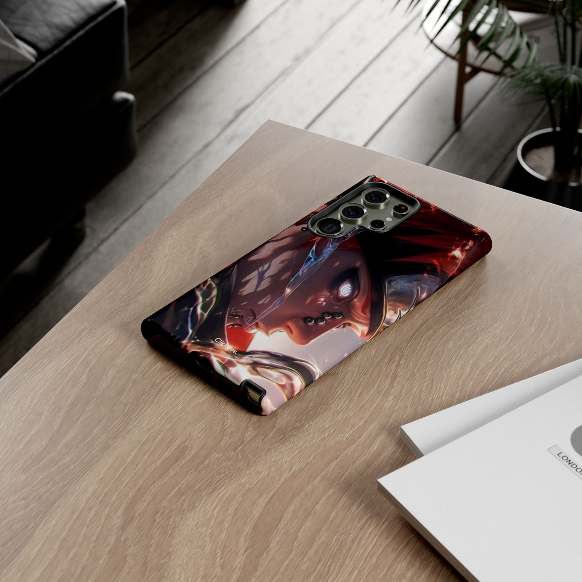 Pain Nagato – Rinnegan Wrath Tough Phone Case by