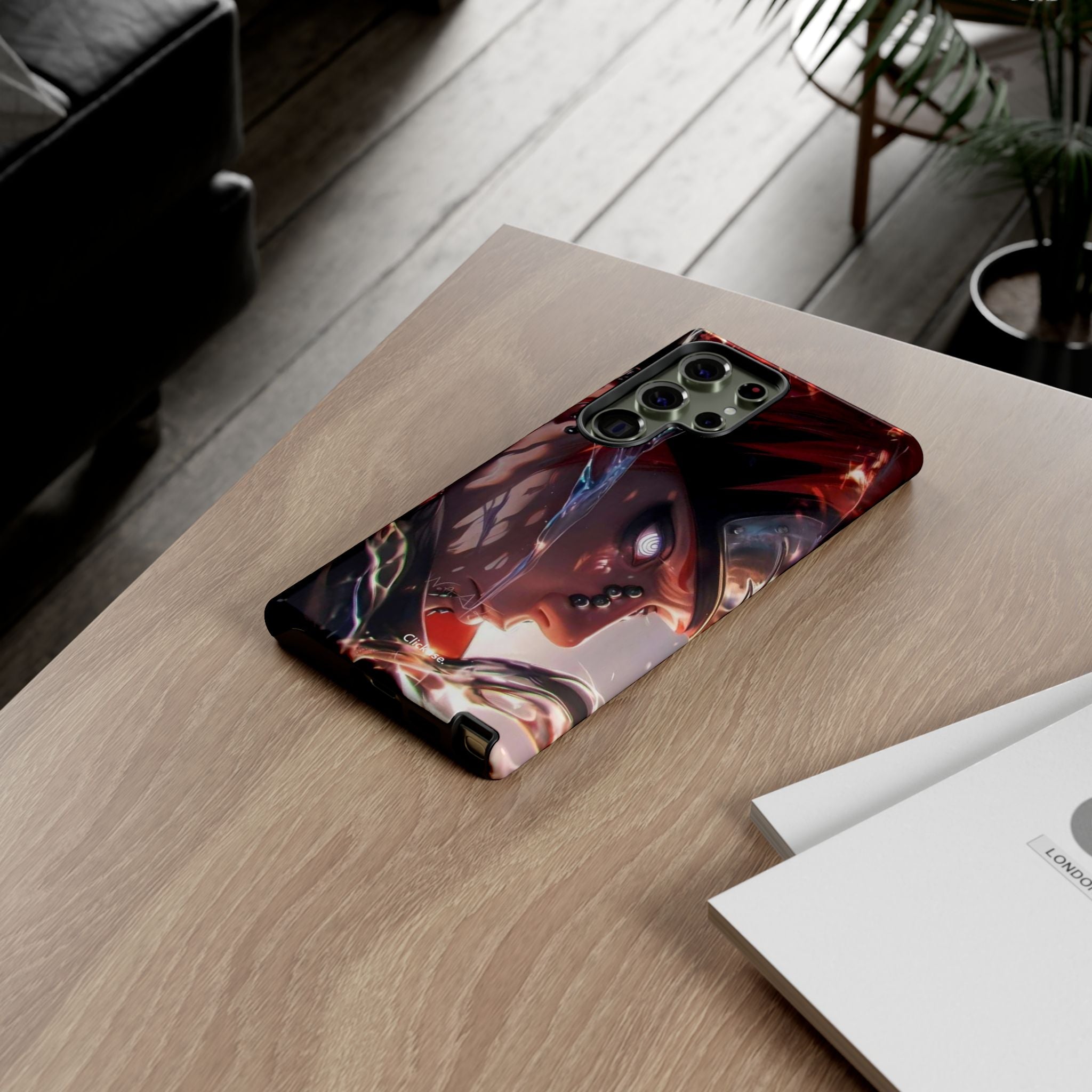 Pain Nagato – Rinnegan Wrath Tough Phone Case by
