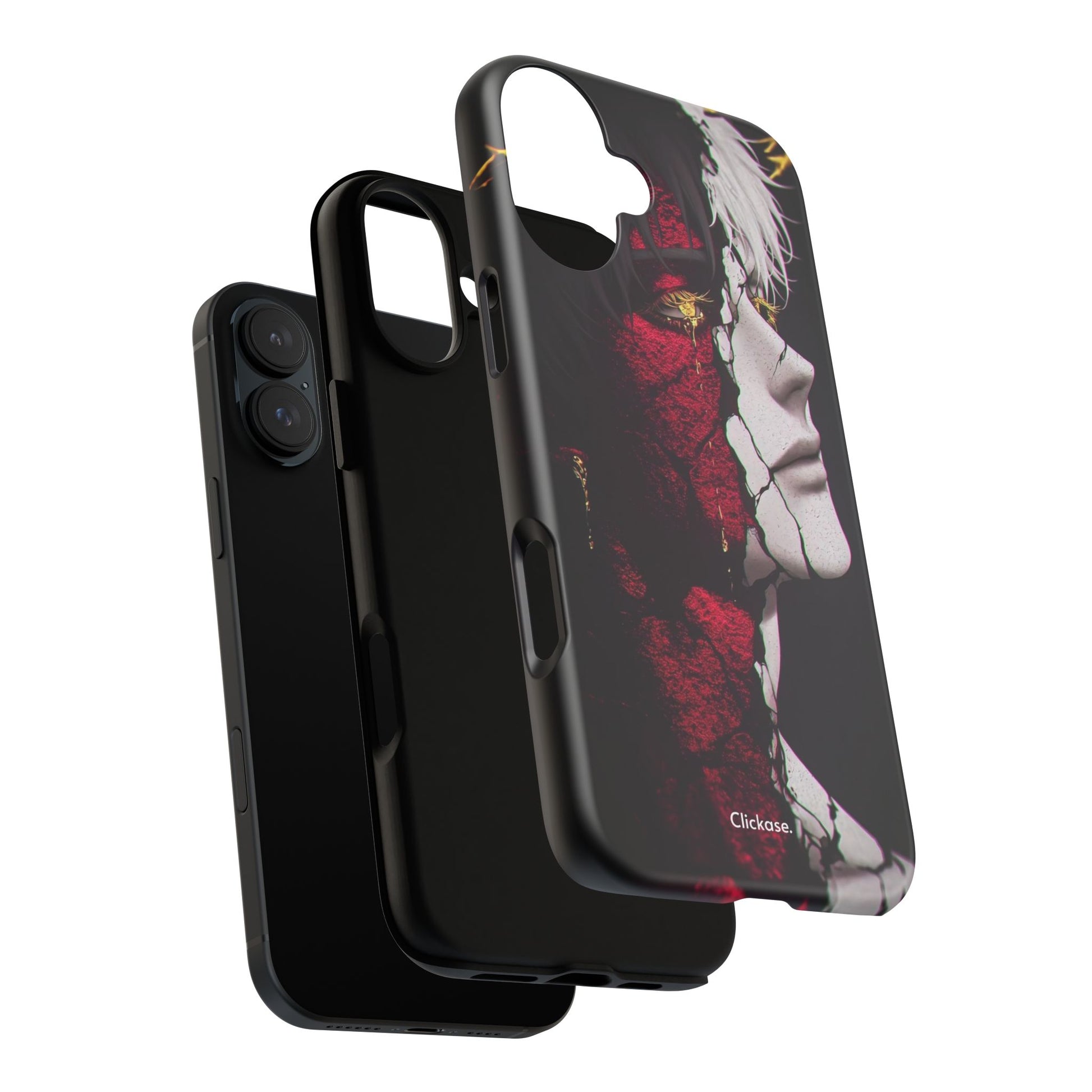 Duality Split Face Anime - Tough Phone Case by