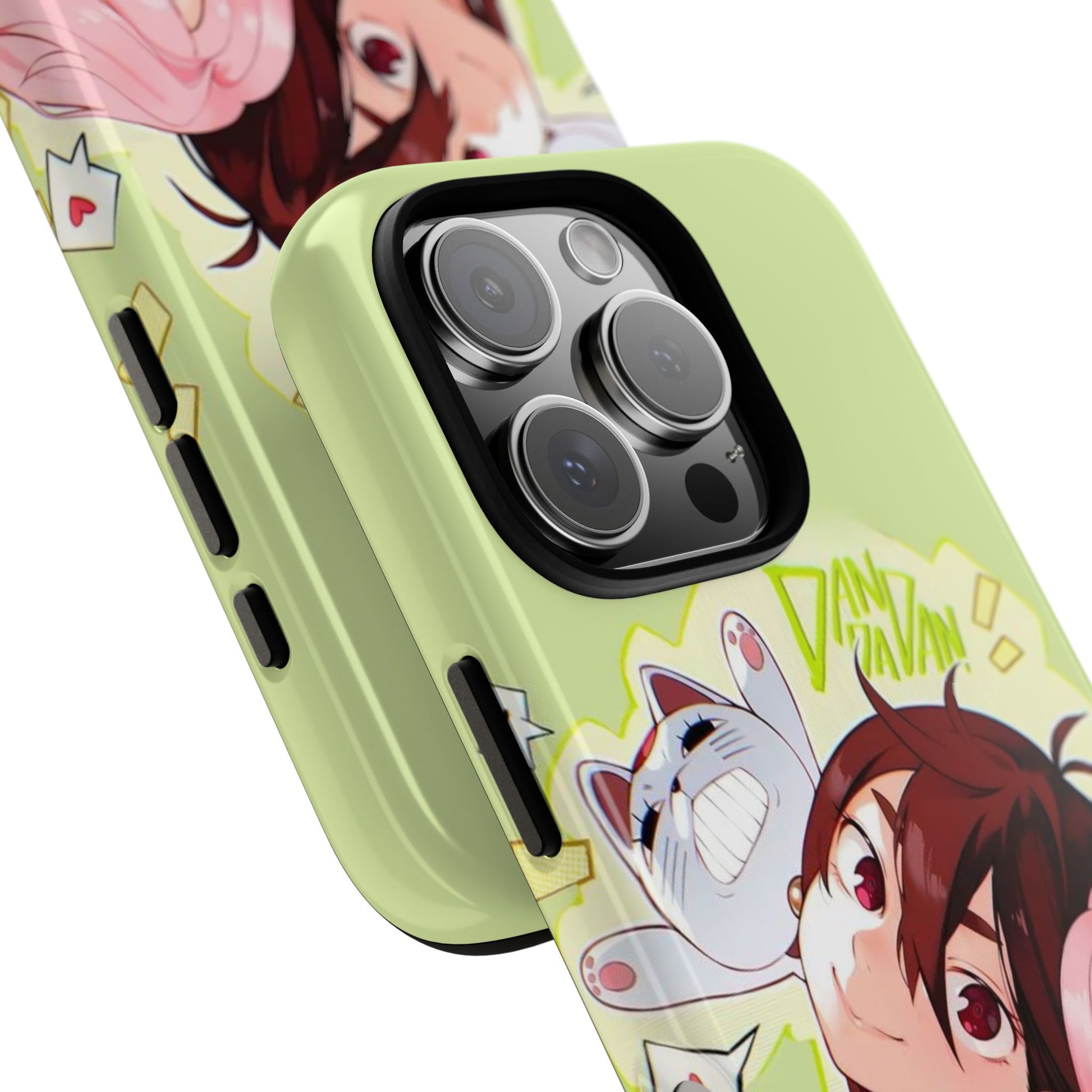 Momo & Aira - Dan Da Dan Tough Phone CasePhone CaseClickase®Momo & Aira