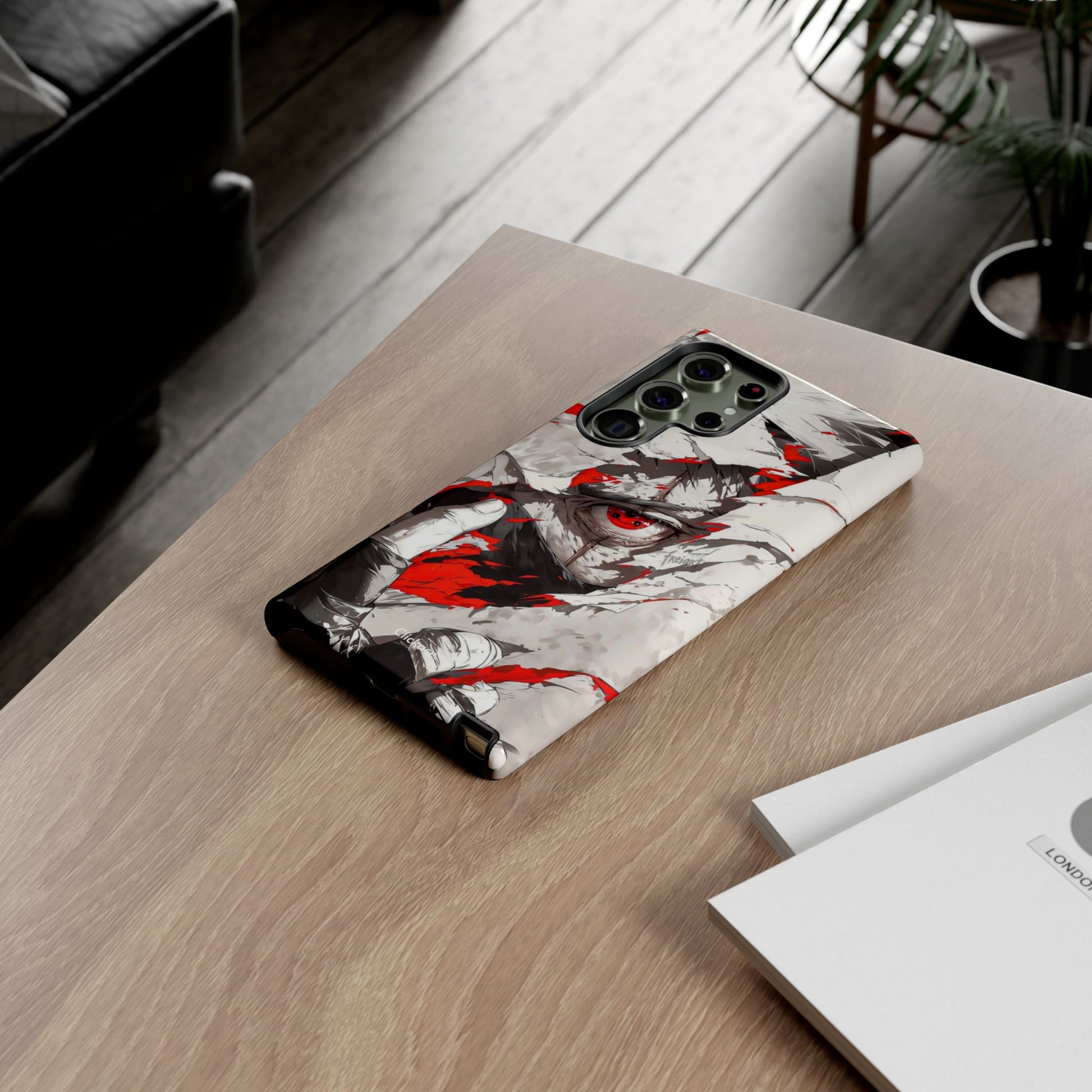 Kakashi Hatake – Sharingan Unleashed Tough Phone Case by