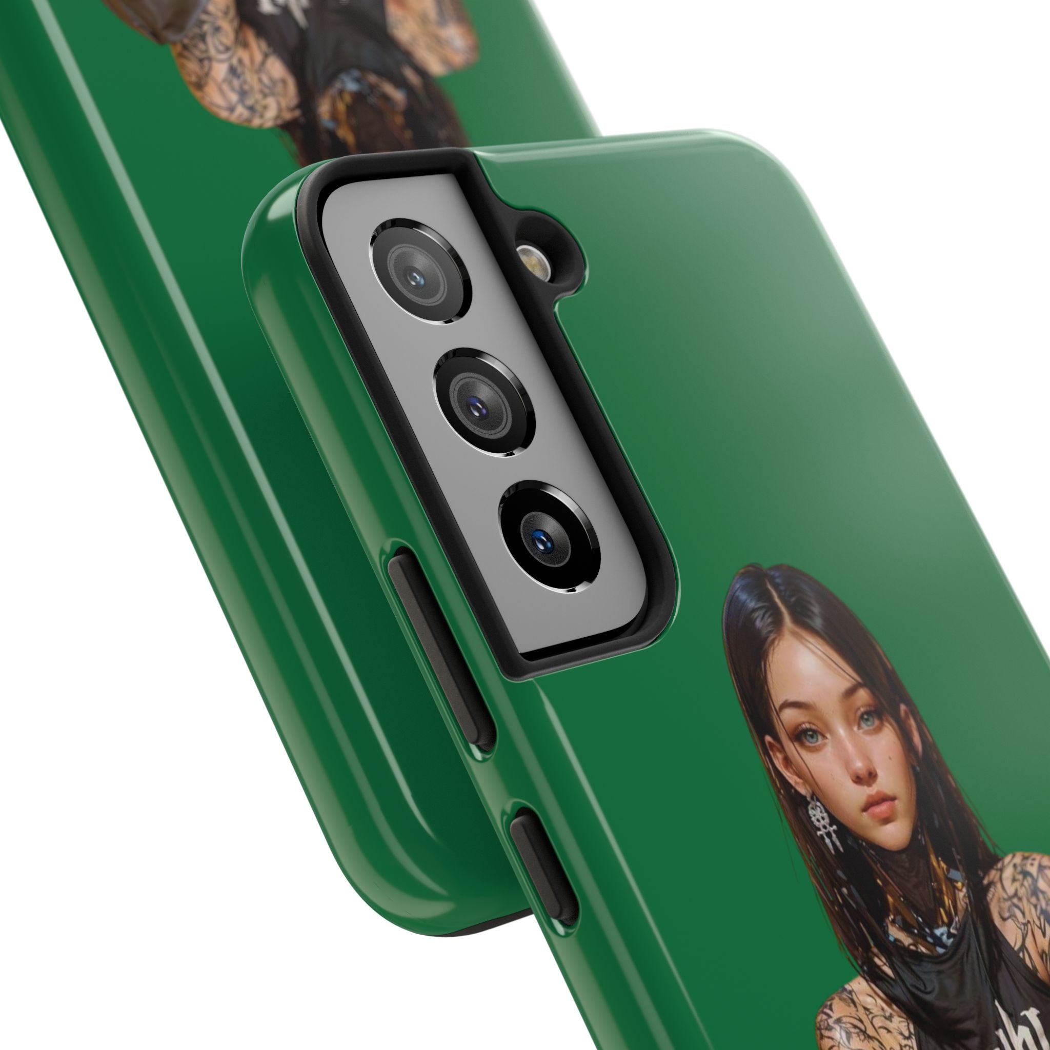 Cyber Tattoo Girl by