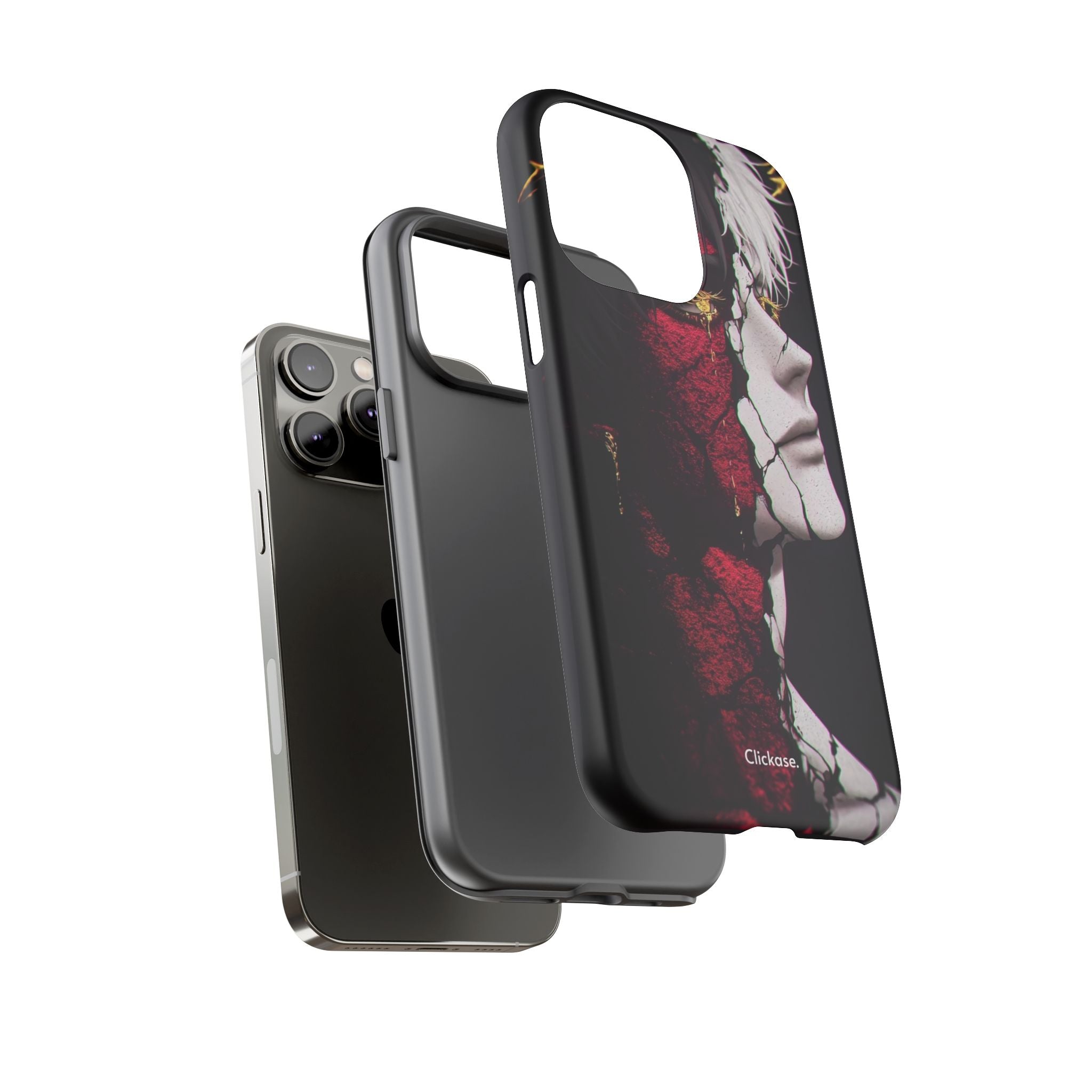 Duality Split Face Anime - Tough Phone Case by