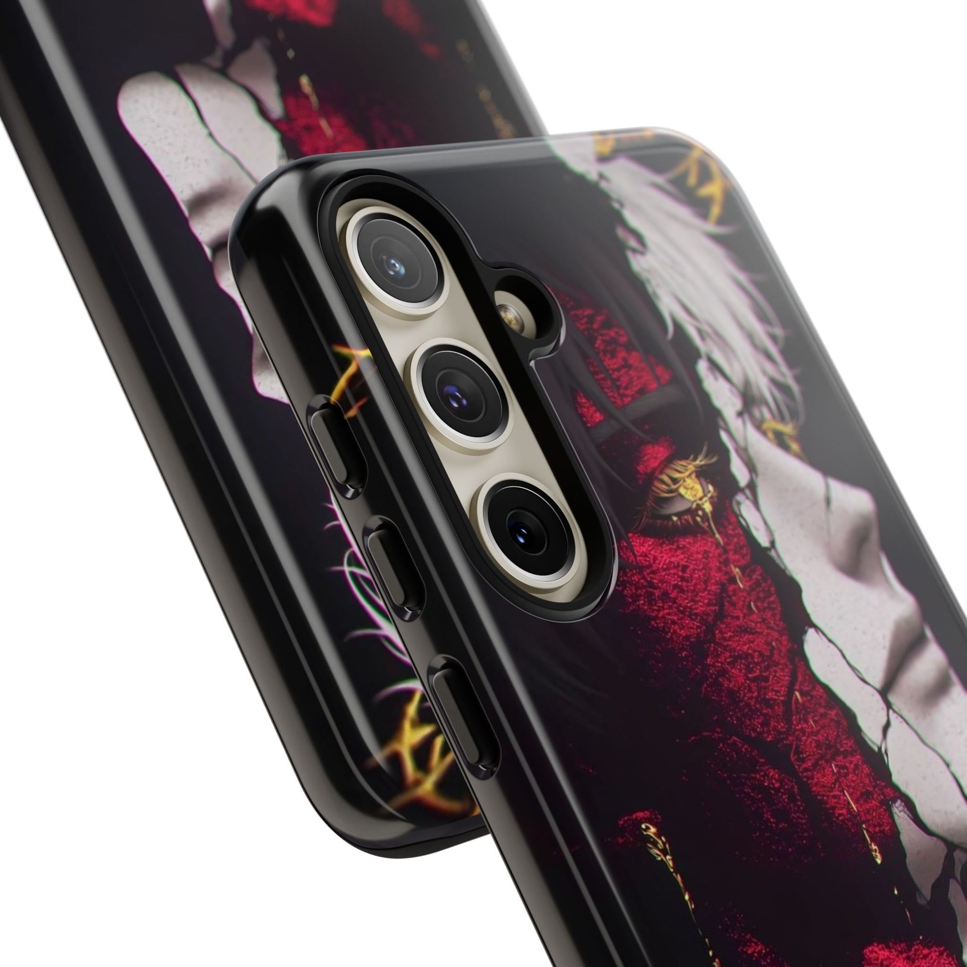 Duality Split Face Anime - Tough Phone Case by