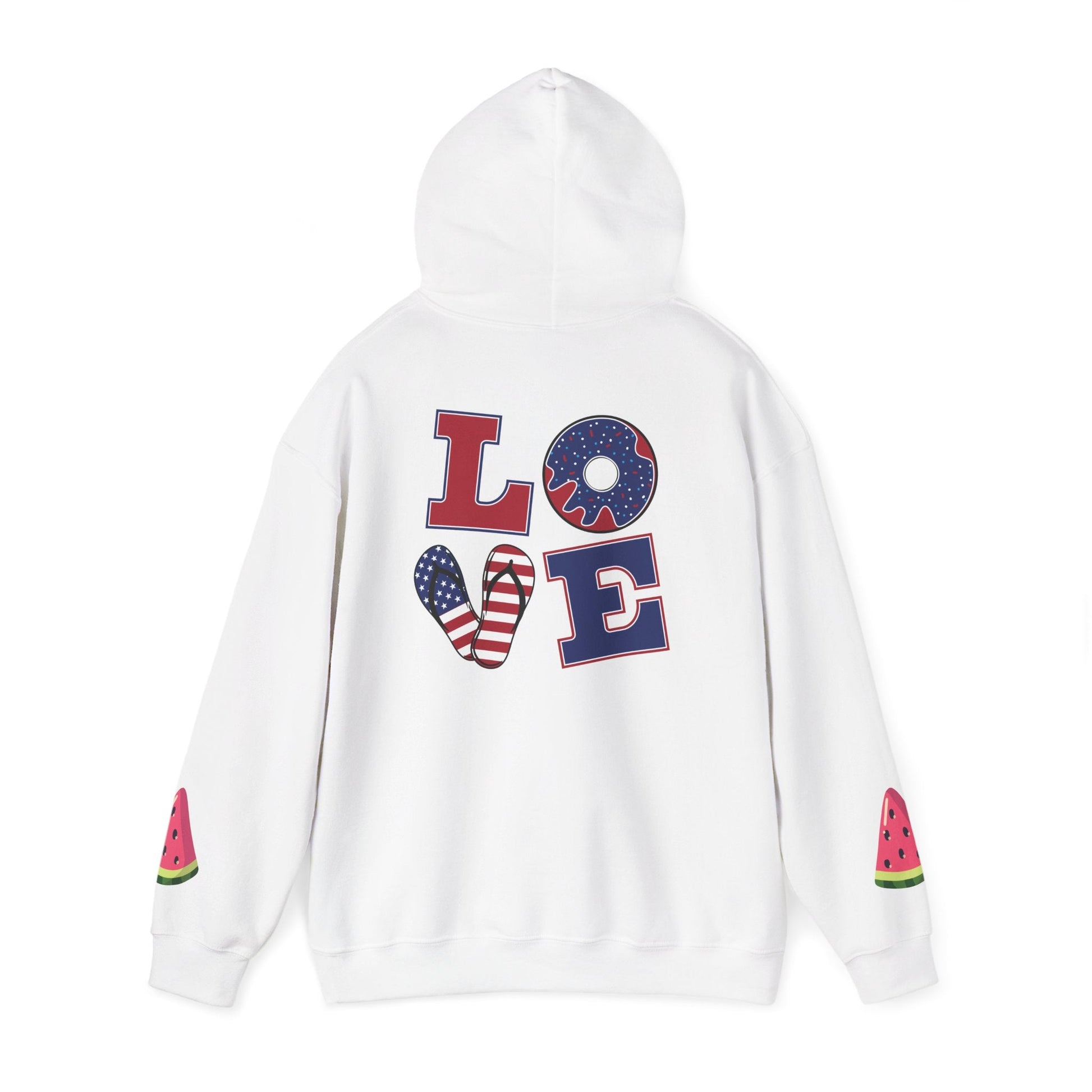 Super Dad Heart Hoodie by