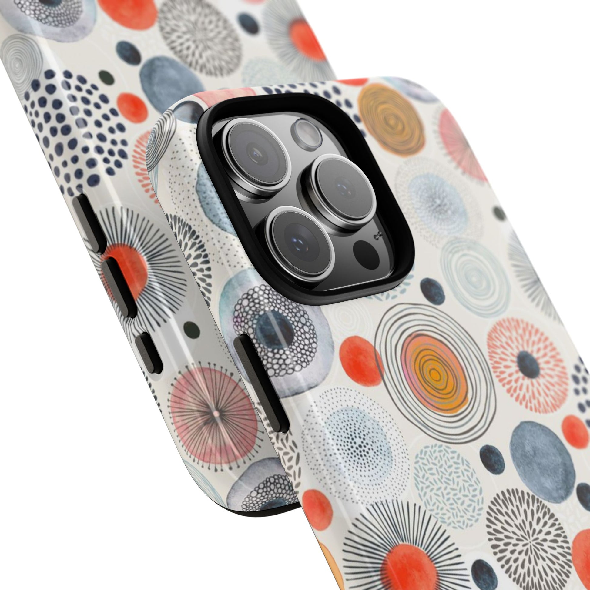 Colorful Abstract Tough Phone Case by