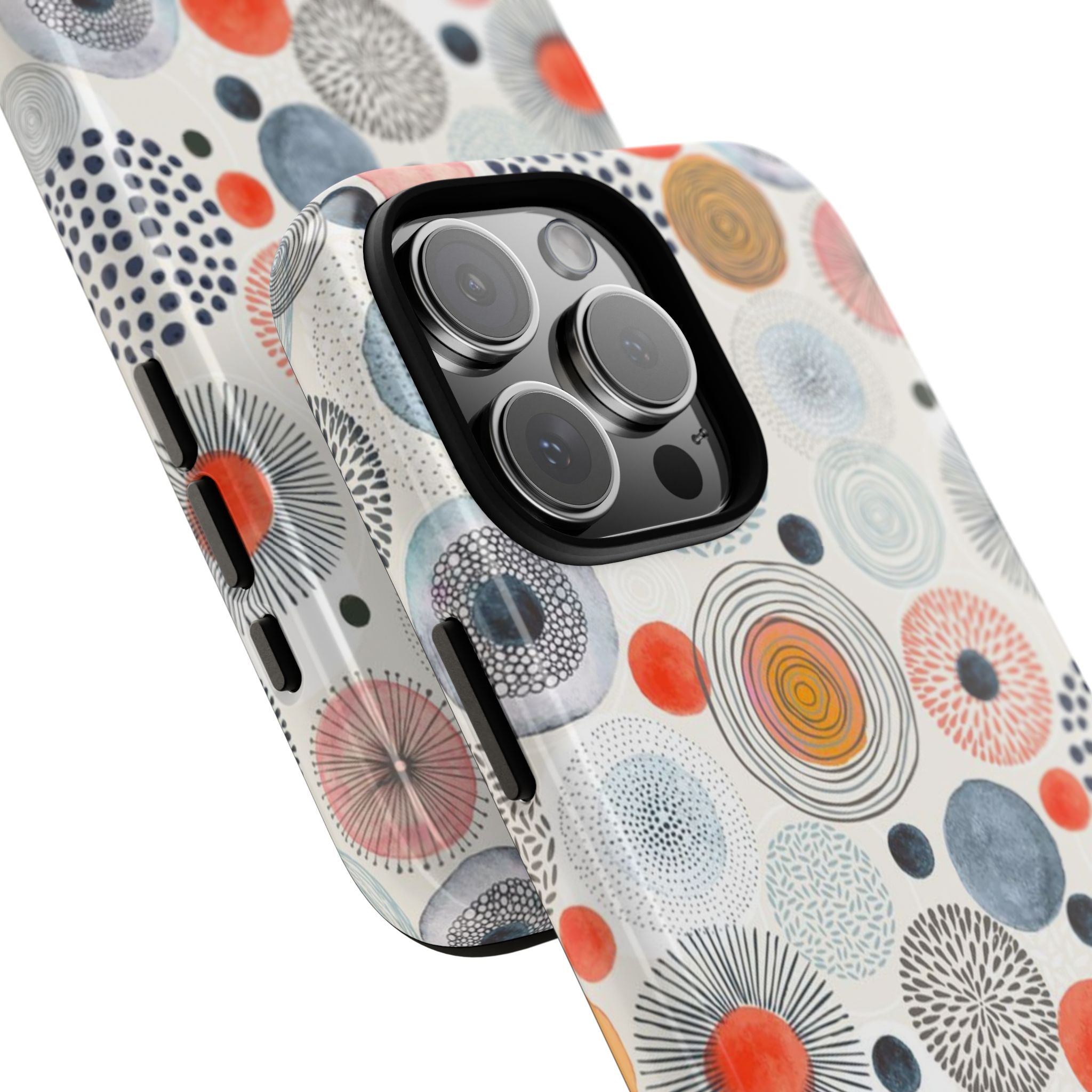 Colorful Abstract Tough Phone Case by