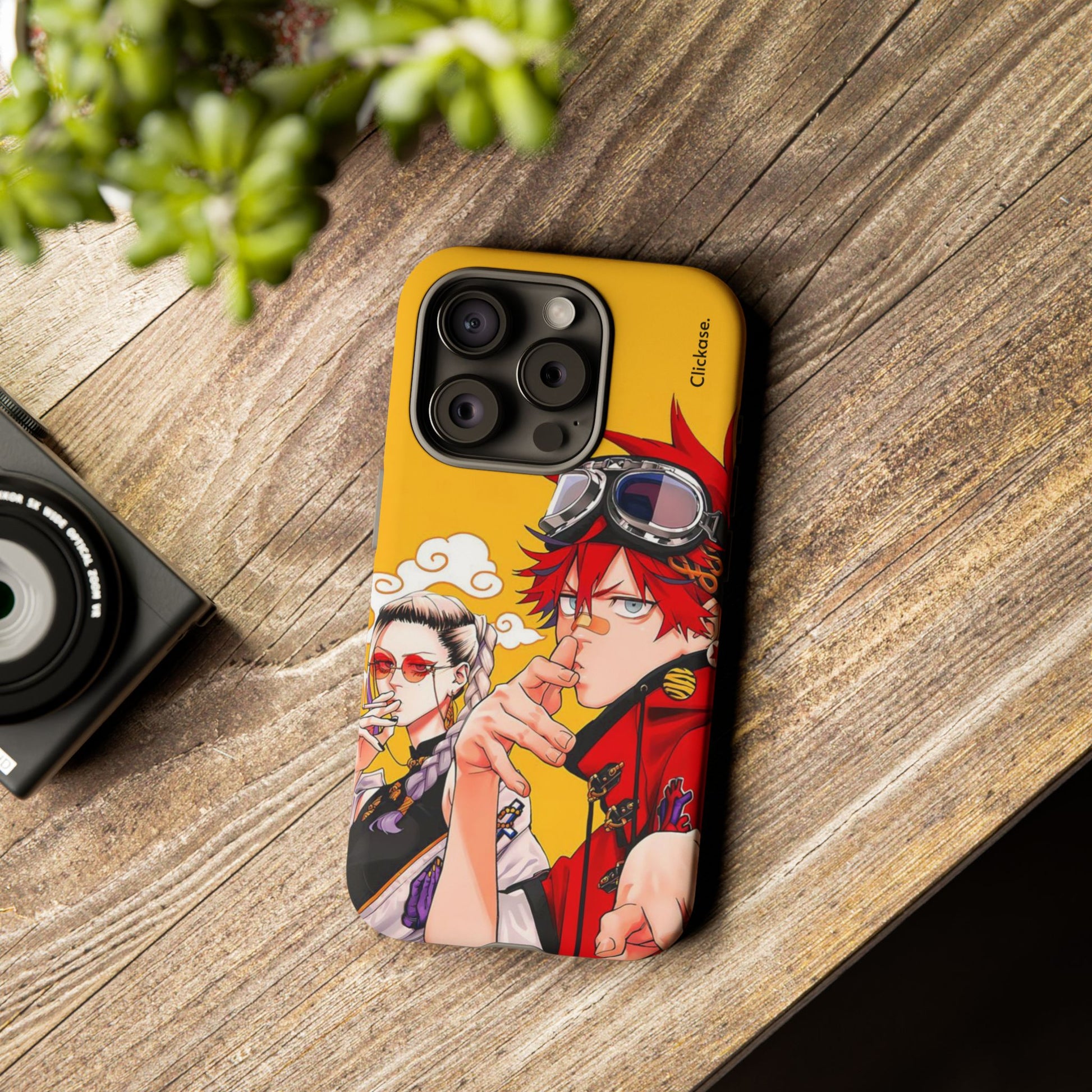 Alma & Tao Saotome - Gokurakugai Tough Phone Case by