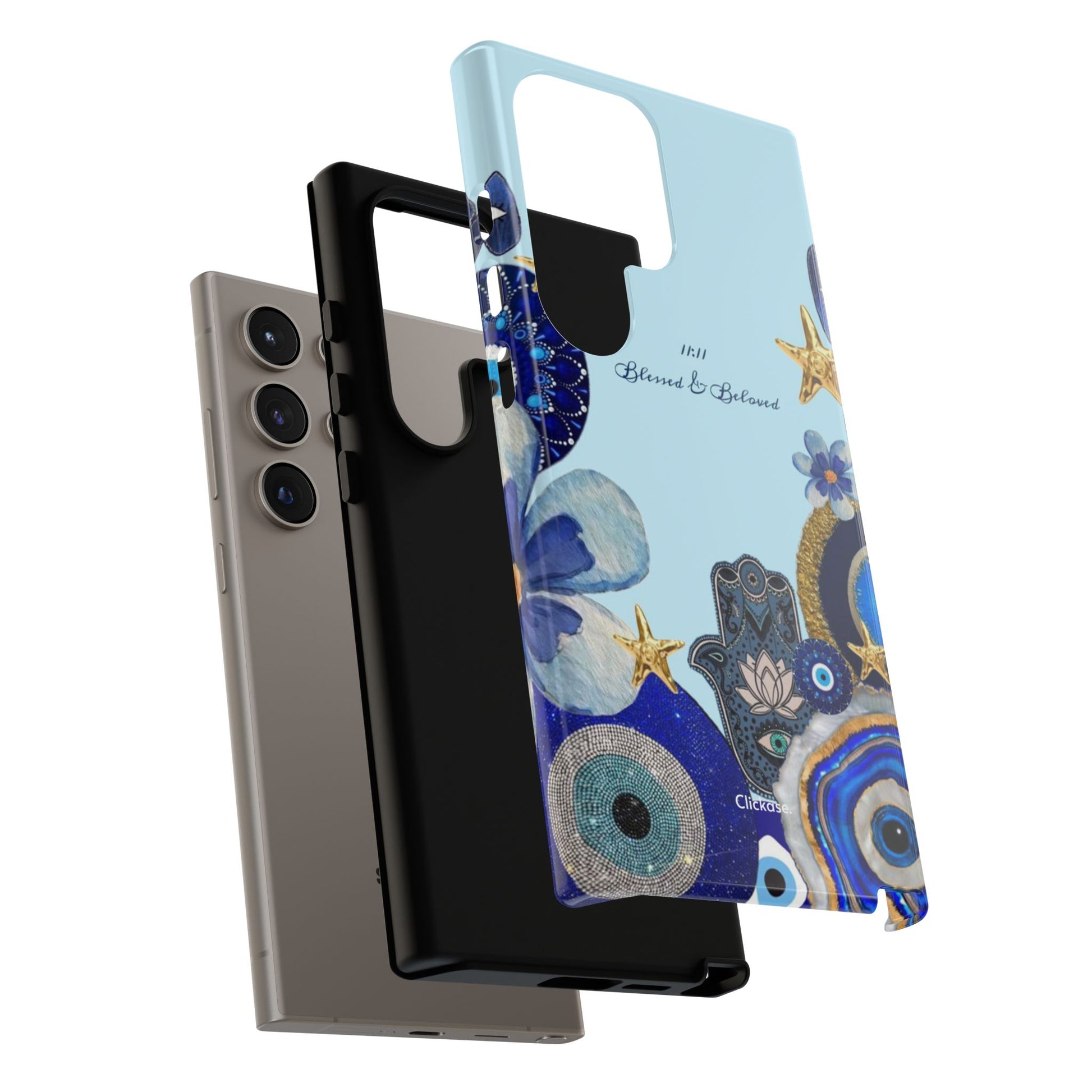 Hamsa Ocean-Inspired Tough Phone Case by