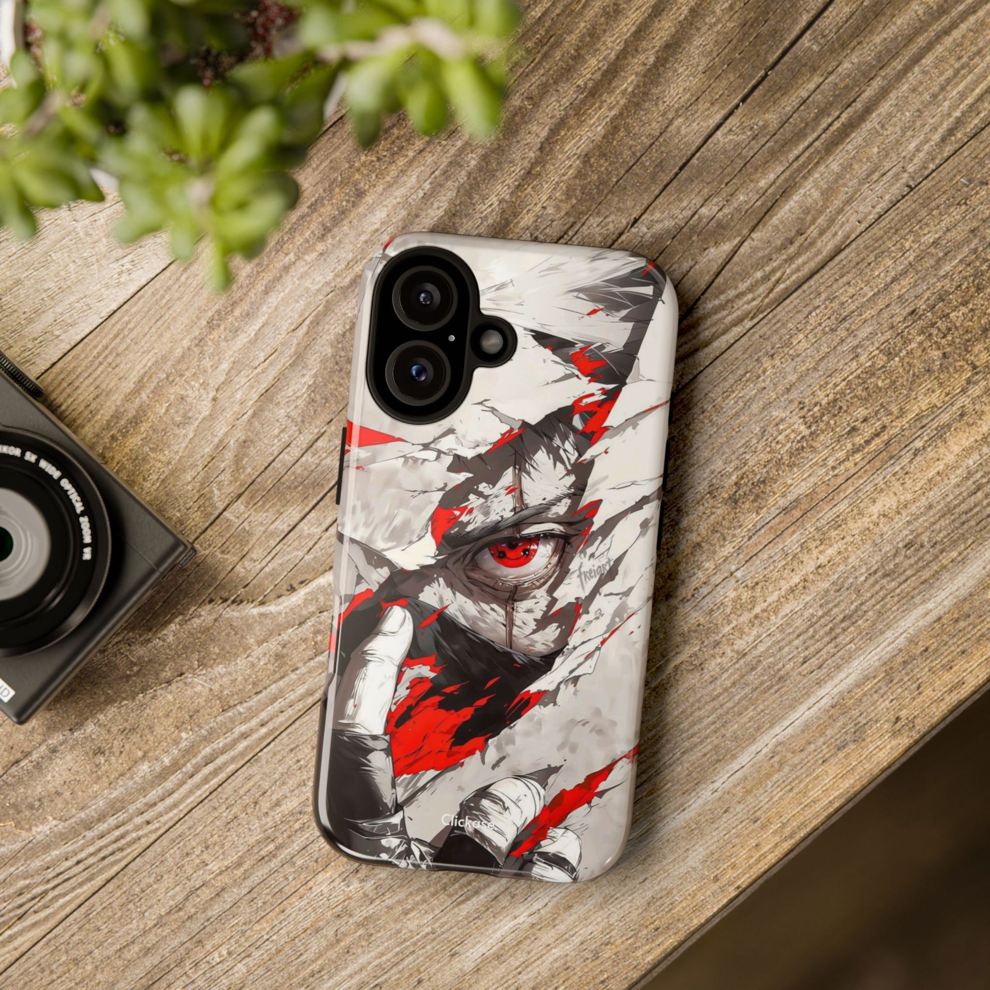 Kakashi Hatake – Sharingan Unleashed Tough Phone Case by