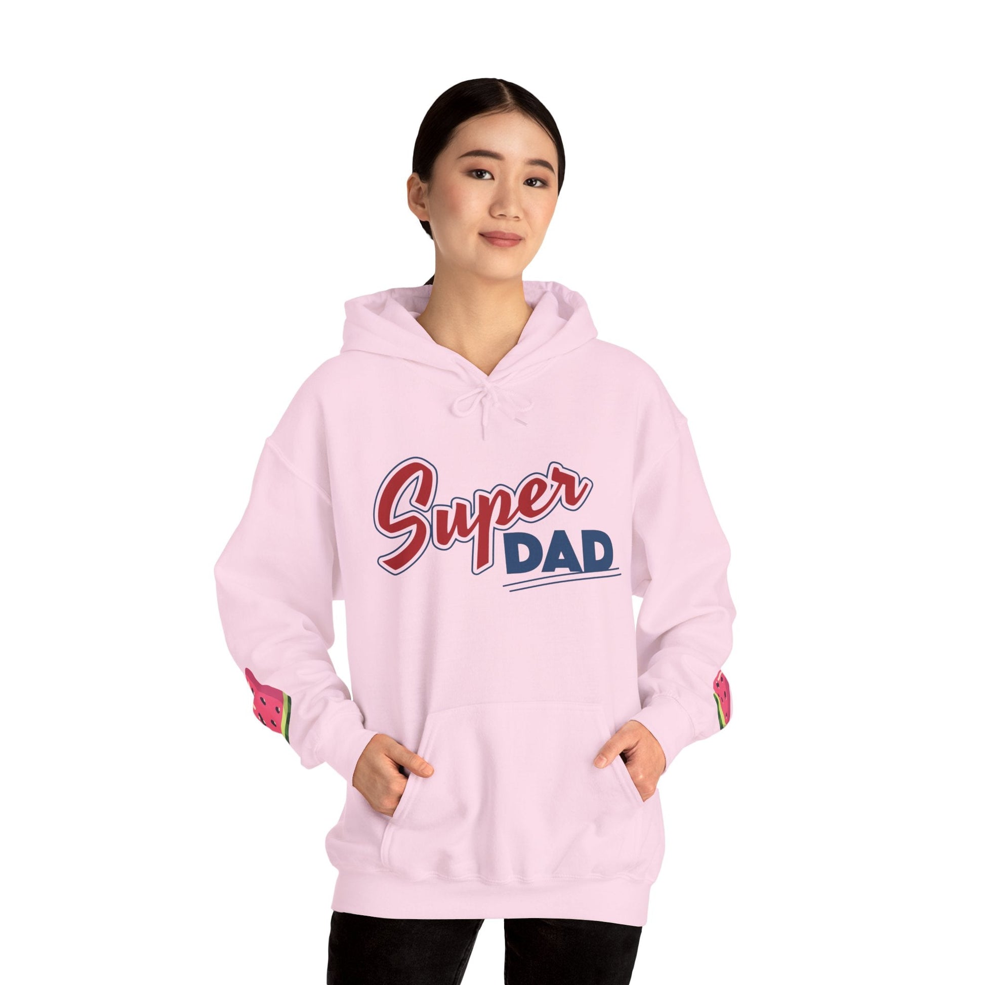 Super Dad Heart Hoodie by