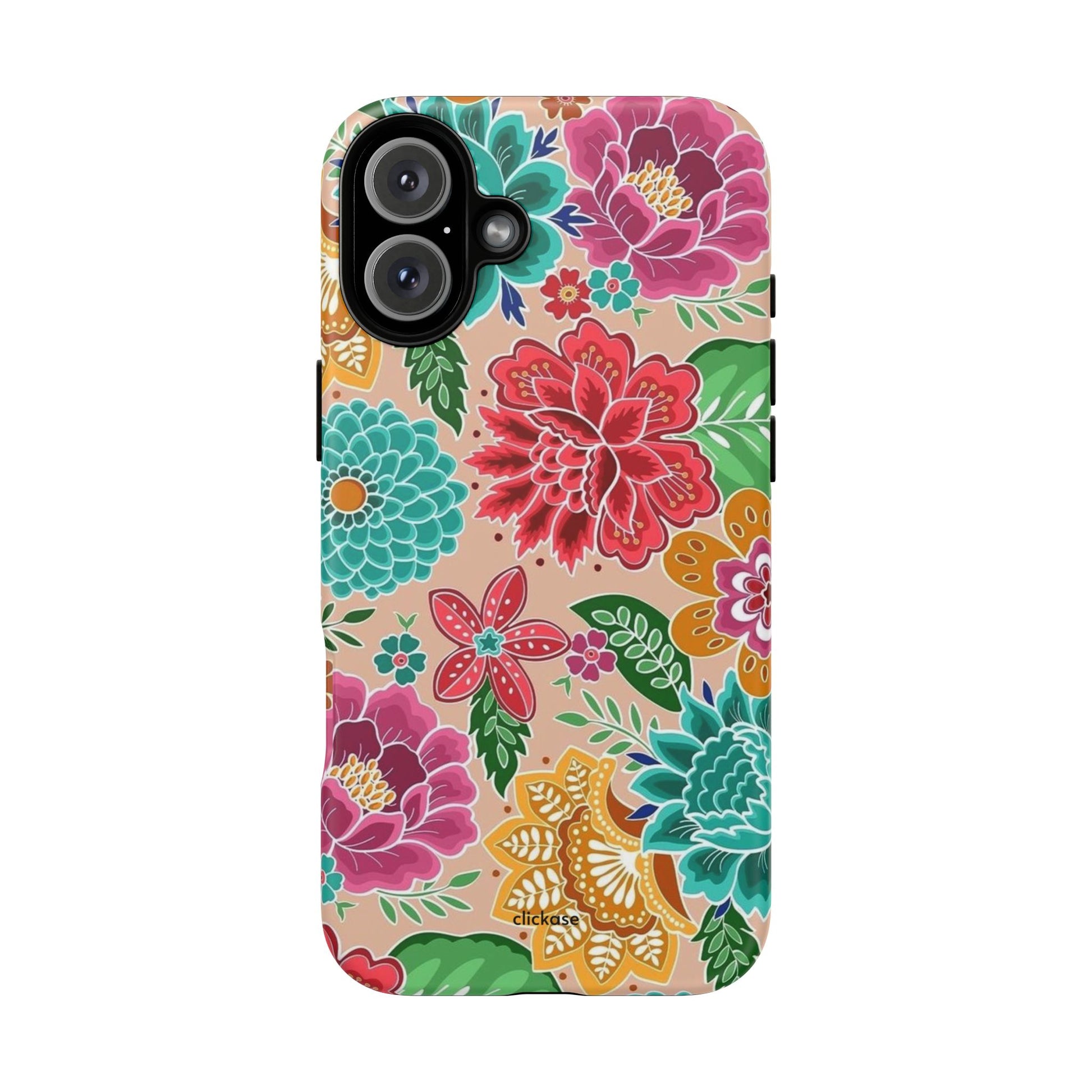 Cute Floral Design Tough Phone Case by