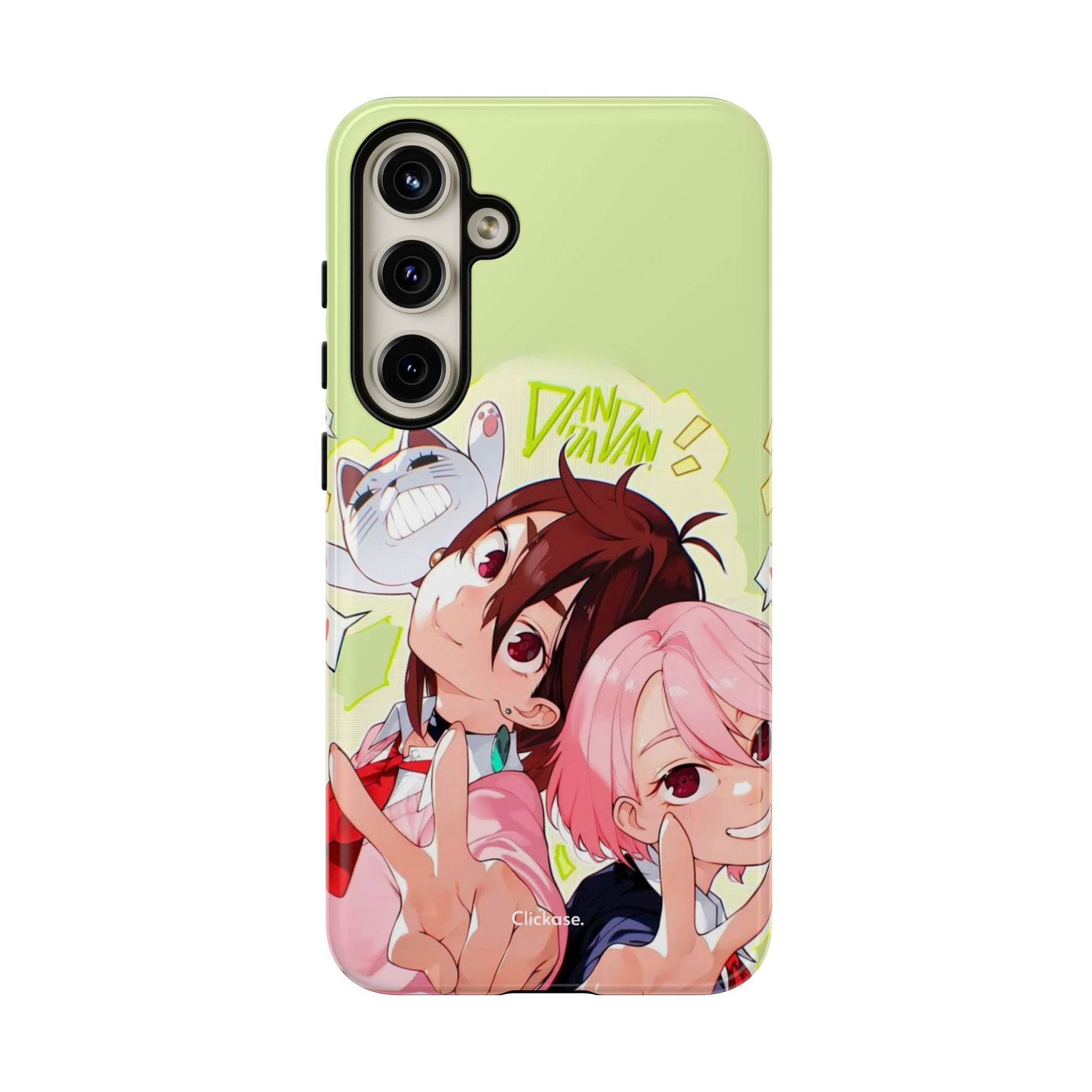 Momo & Aira - Dan Da Dan Tough Phone CasePhone CaseClickase®Momo & Aira