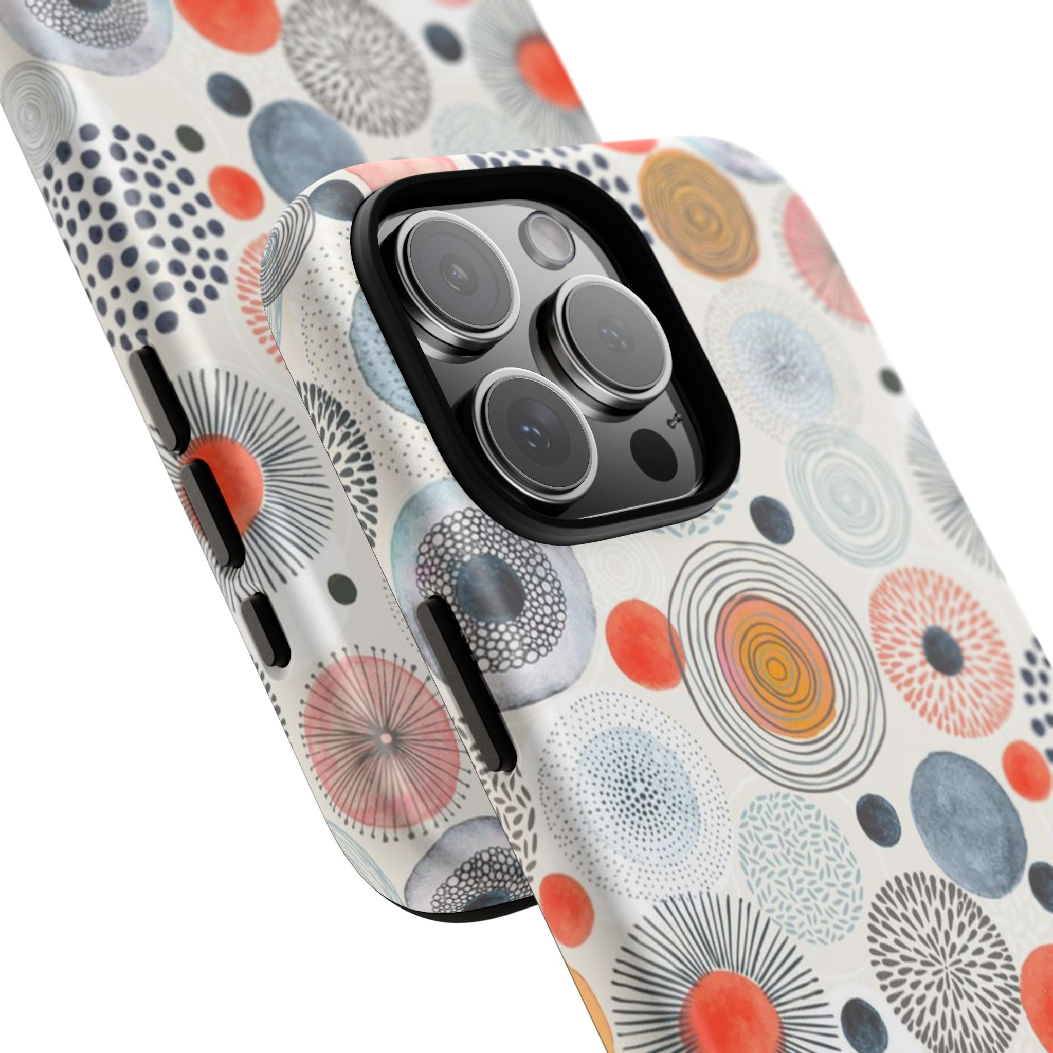 Colorful Abstract Tough Phone Case by