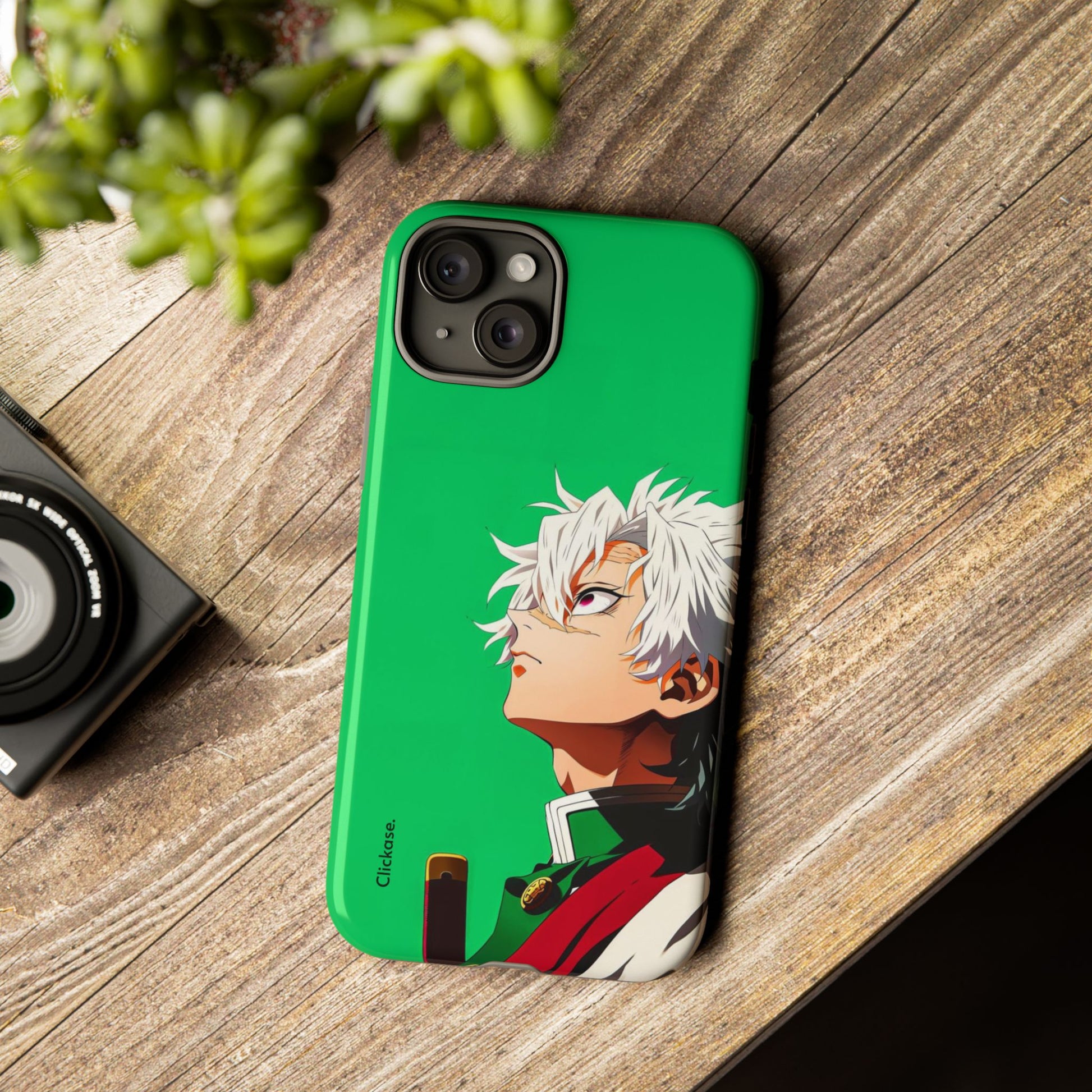 Sanemi Shinazugawa – Wind Hashira Fury Tough Phone Case by