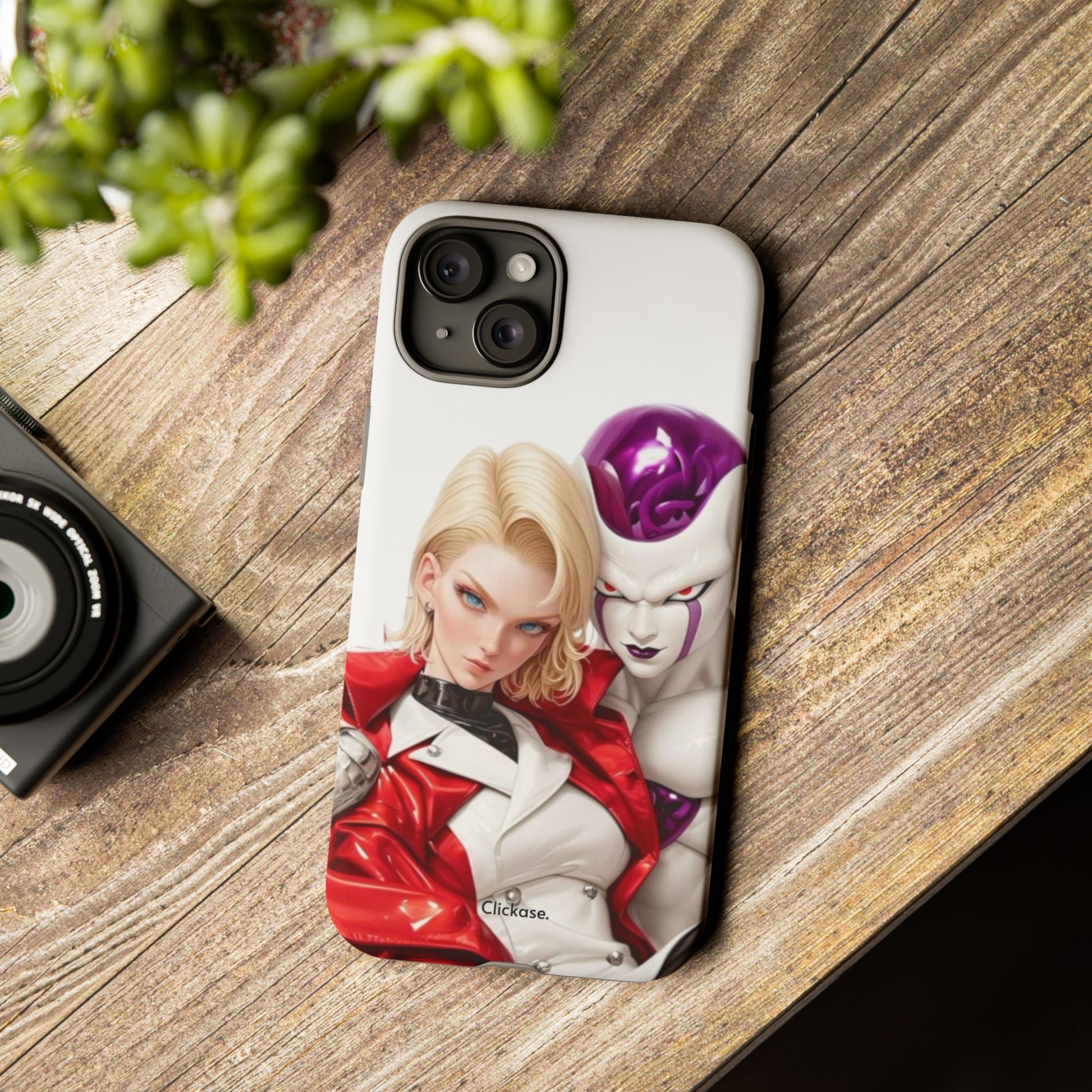 Frieza & Android 18 – Ultimate Power Duo Tough Phone Case by