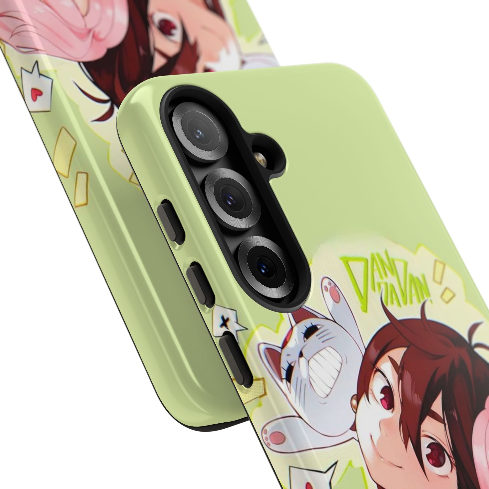 Momo & Aira - Dan Da Dan Tough Phone CasePhone CaseClickase®Momo & Aira