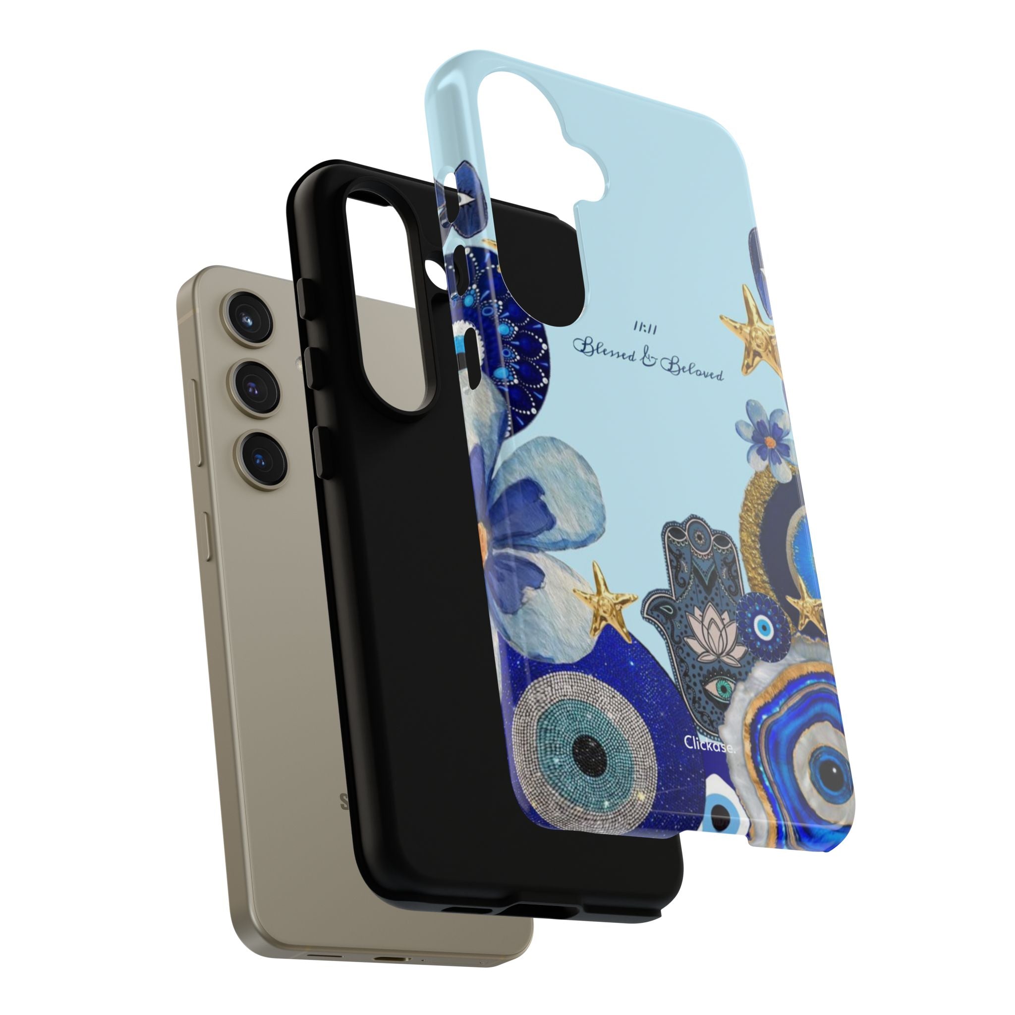 Hamsa Ocean-Inspired Tough Phone Case by