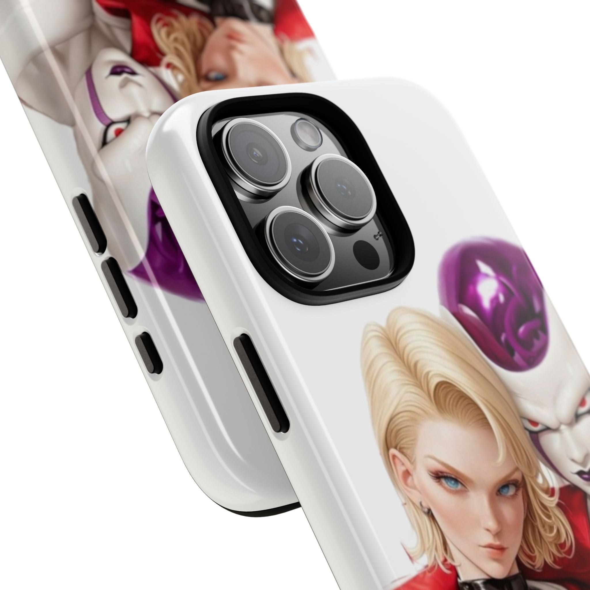 Frieza & Android 18 – Ultimate Power Duo Tough Phone Case by